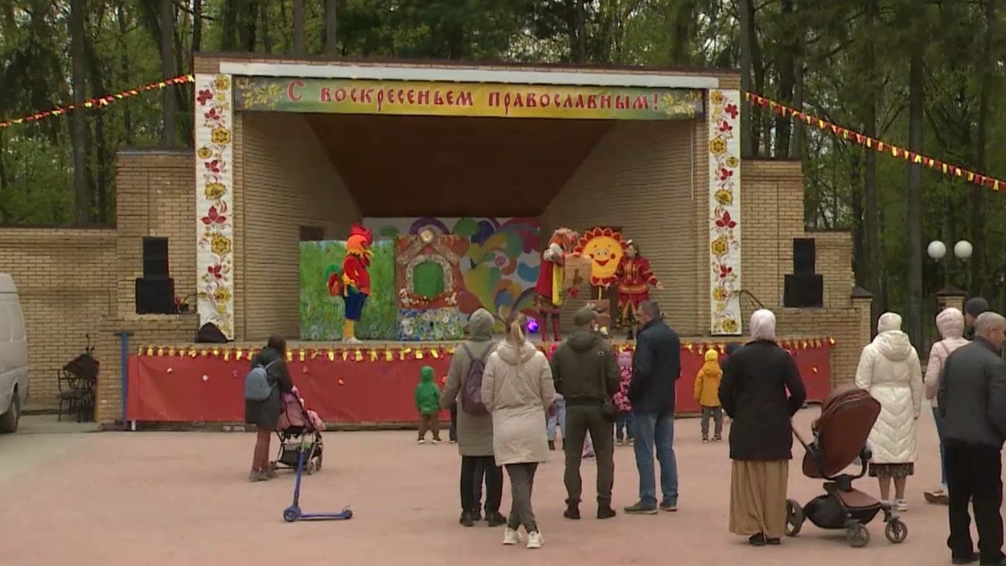 На Пасху йошкаролинцев порадовали праздничными развлечениями