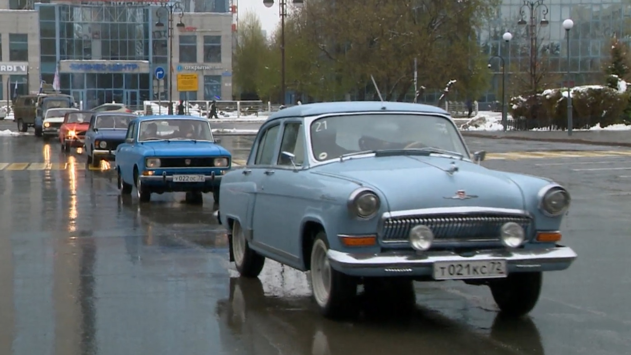 Юбилейный автопробег в честь праздника 9 мая прошел в Тюмени