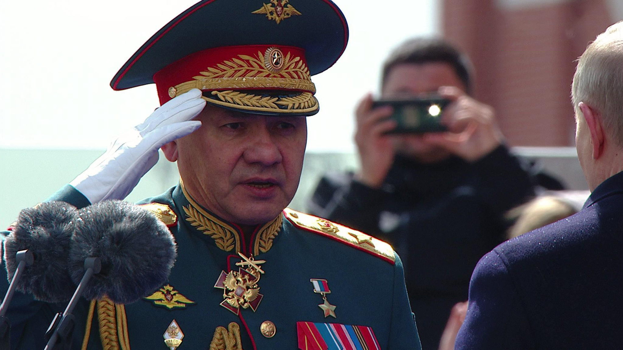 Шойгу доложил Путину о готовности к Параду Победы