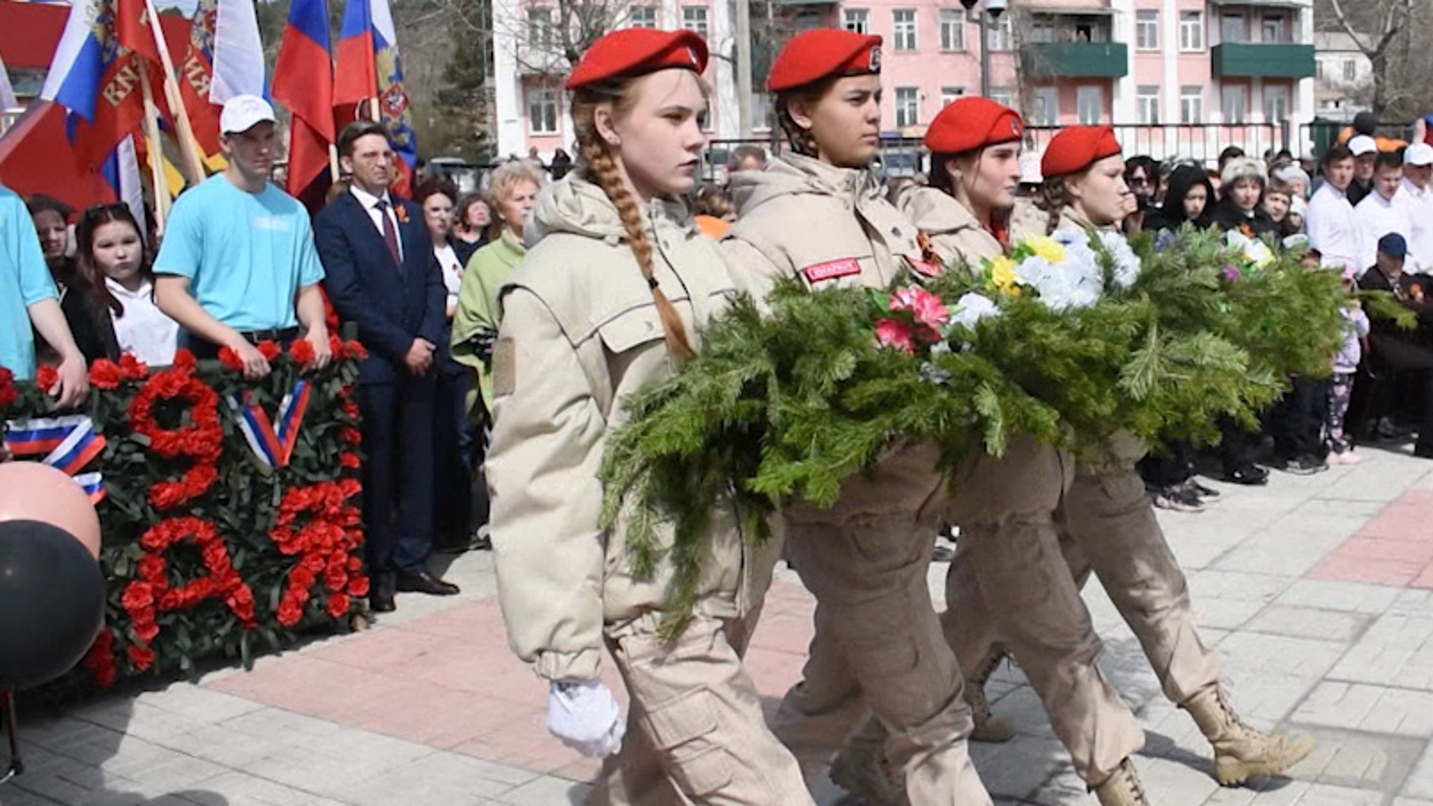 Праздничные мероприятия в честь Дня Победы прошли в Петровске-Забайкальском