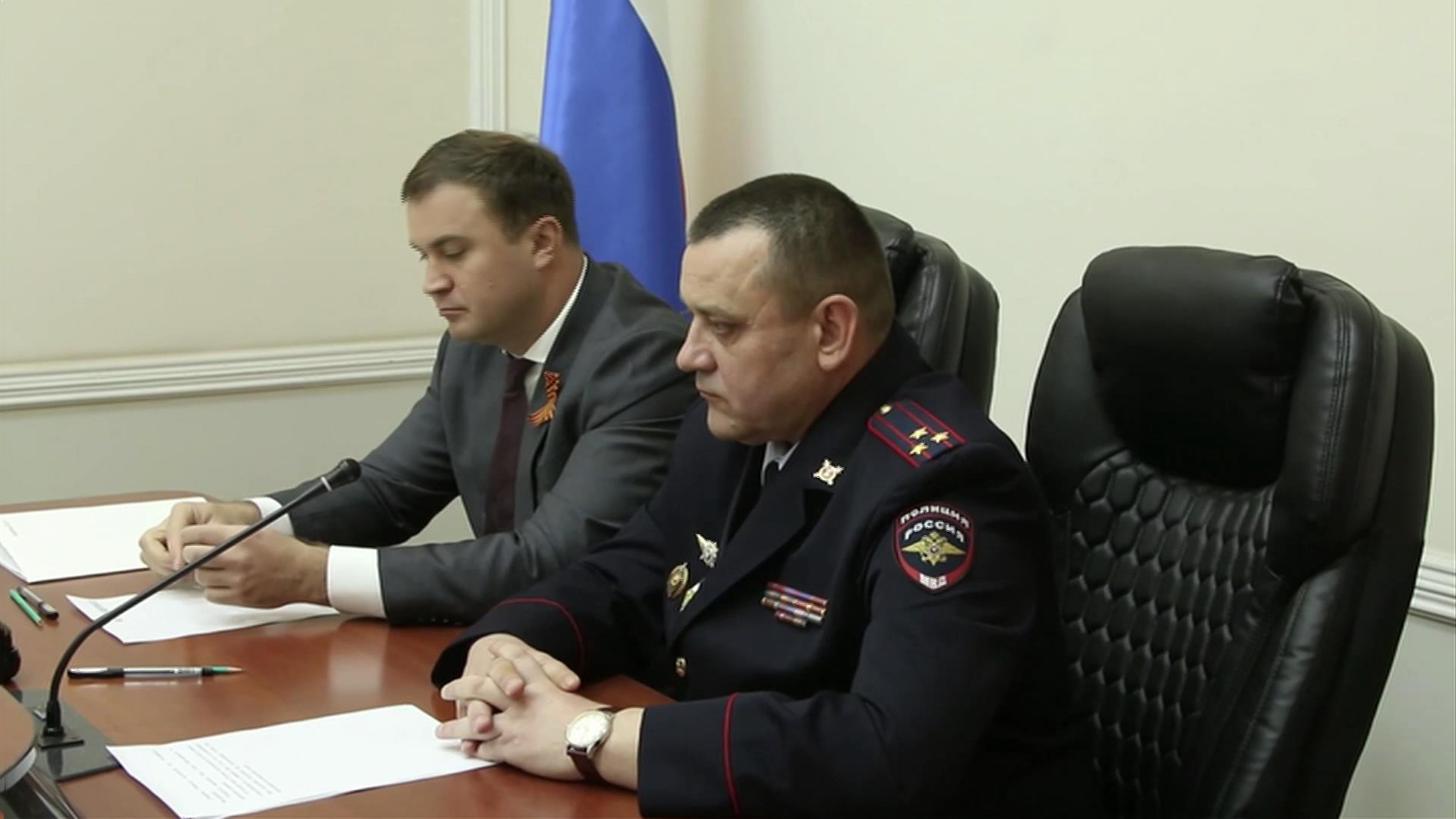 Владимир Колокольцев представил личному составу руководителей трех региональных органов