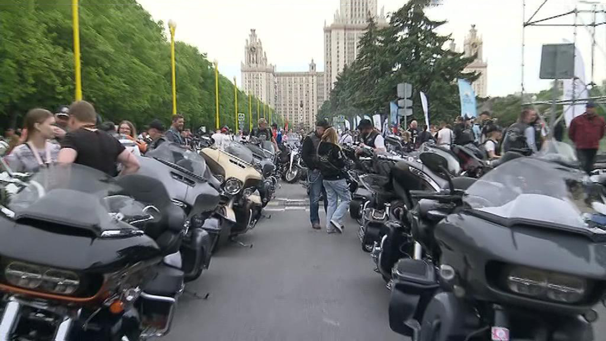 В Москве дали старт новому мотосезону