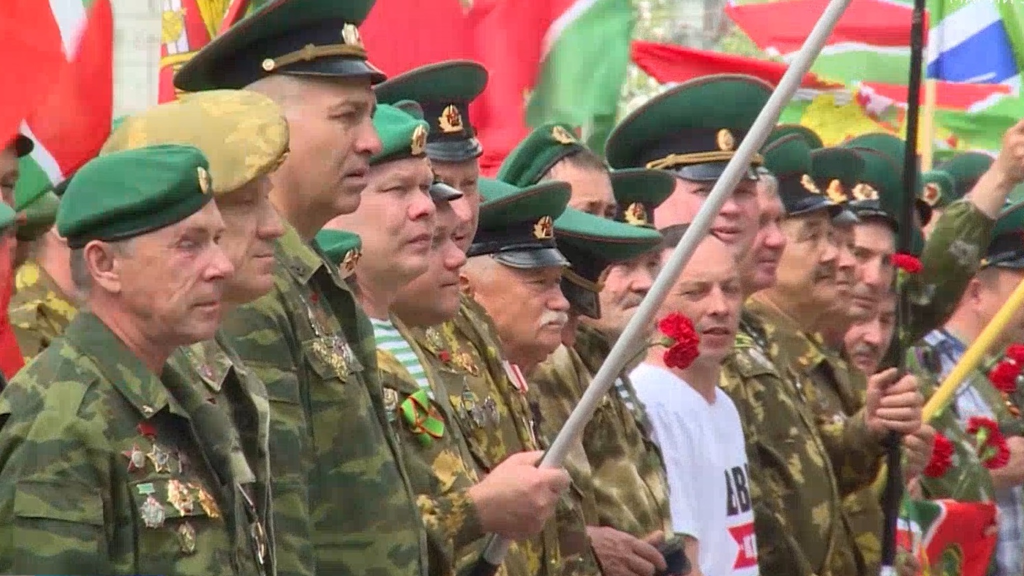 В Йошкар-Оле в День пограничника вспоминали боевых товарищей и годы службы