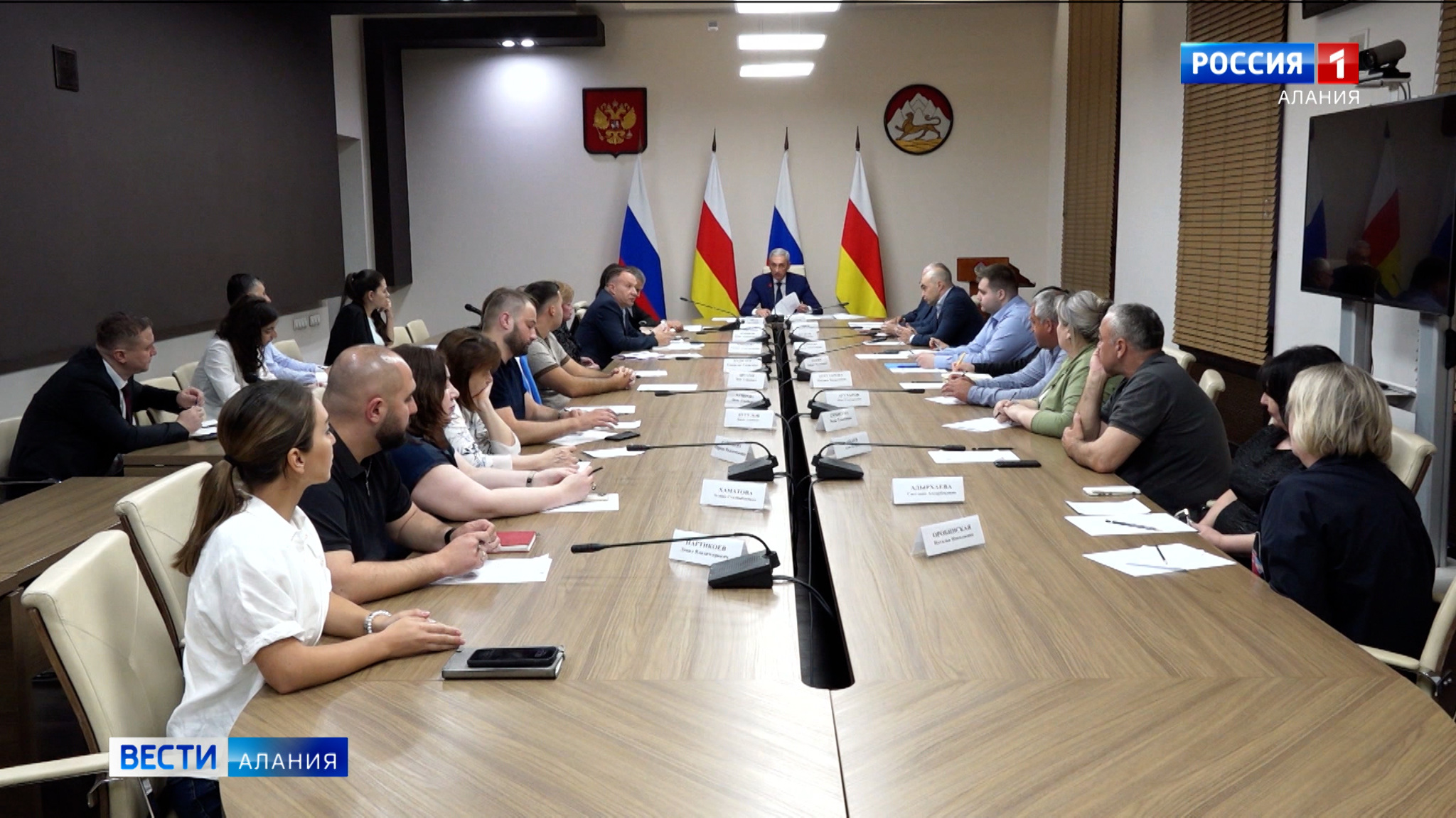 Борис Джанаев встретился с товаропроизводителями Северной Осетии и руководством торговых сетей