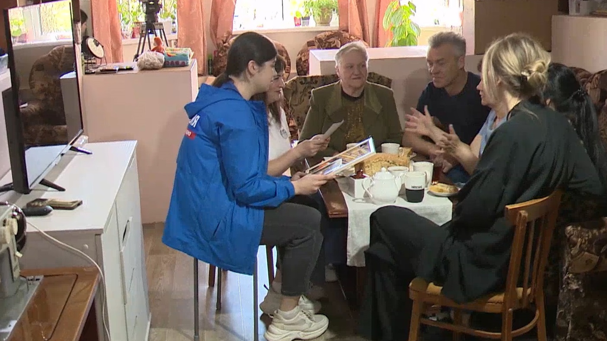 Участник СВО из Куженерского района после ранения проводит время с семьей
