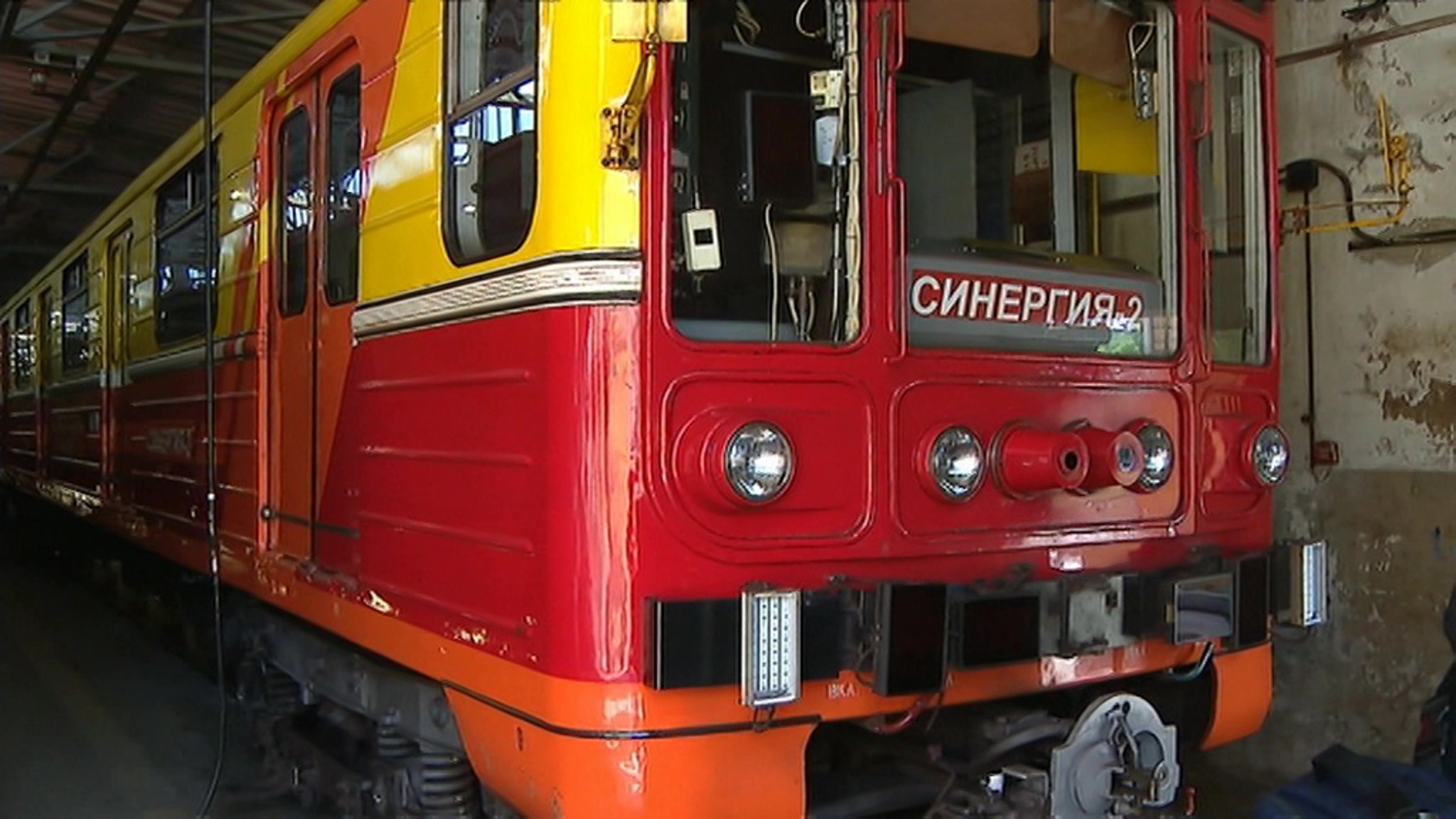 Качество работы метро контролирует диагностический поезд