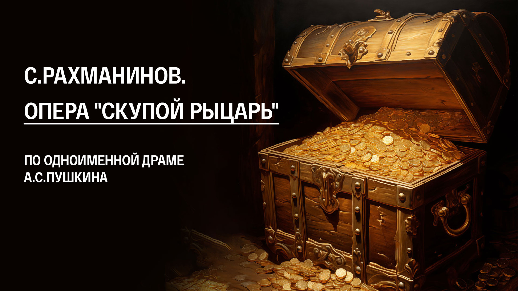 С.Рахманинов. Опера "Скупой рыцарь" по одноименной драме А.С.Пушкина
