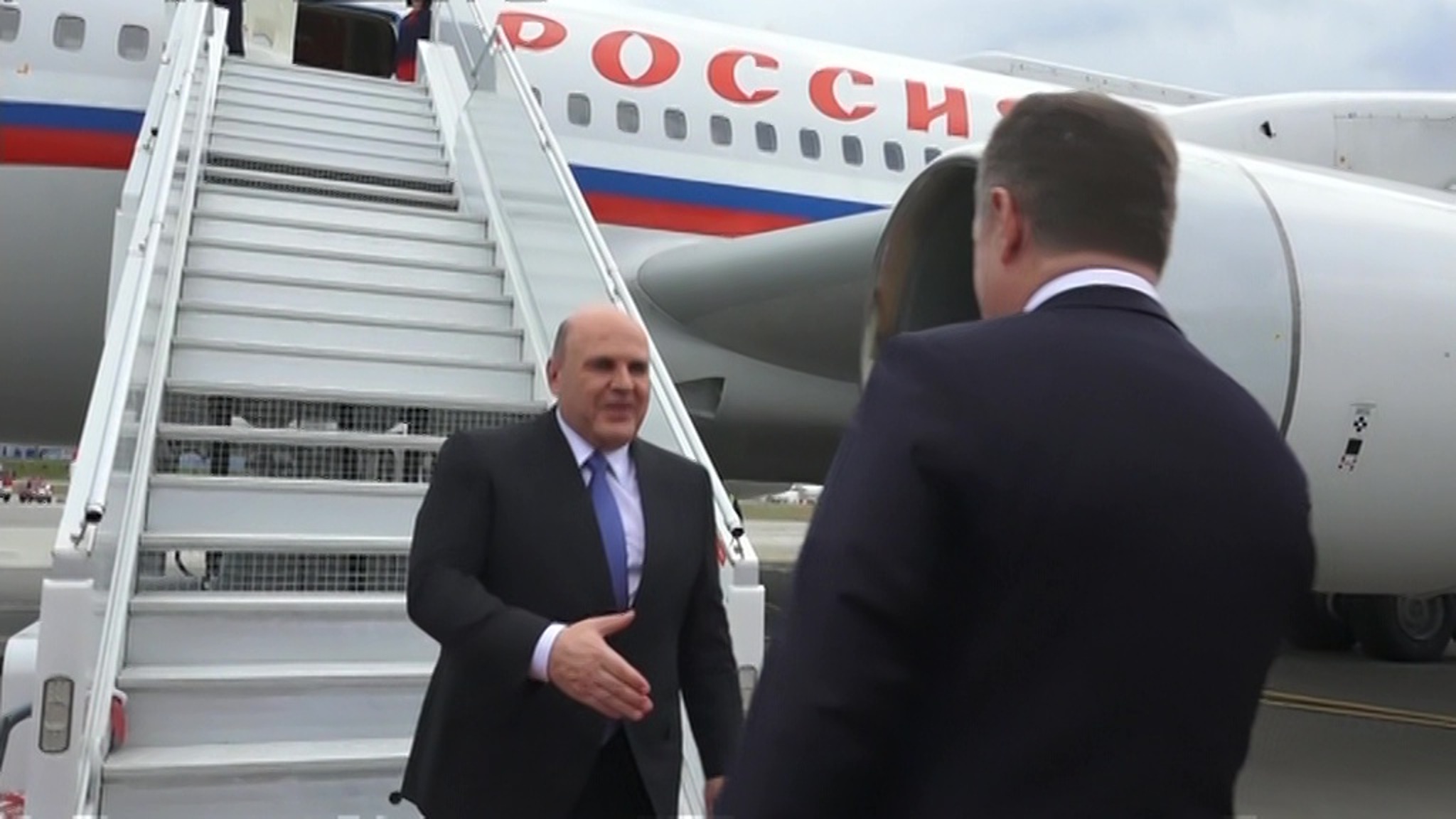 Мишустин прилетел в Минск с двухдневным визитом