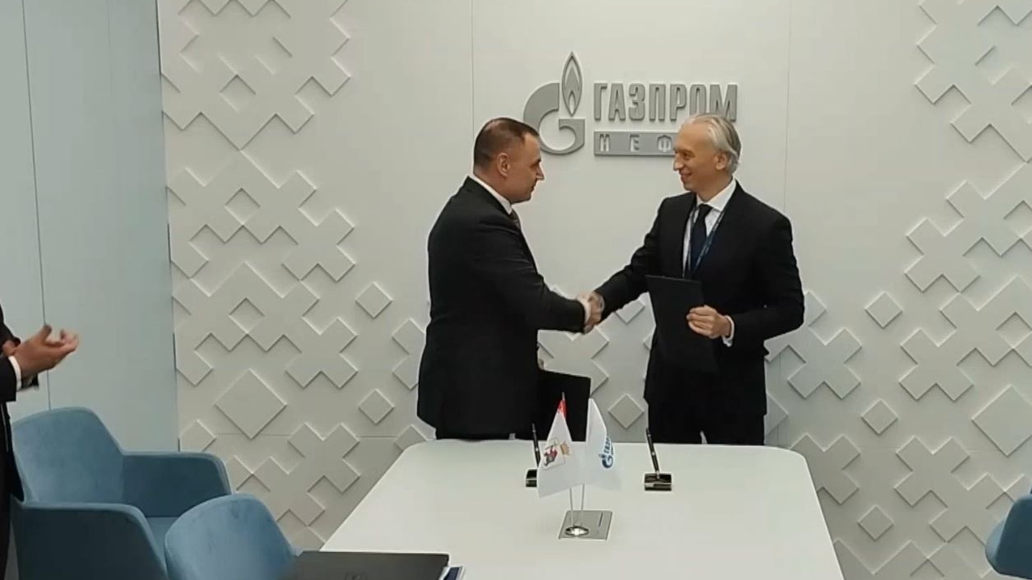 Соглашение о партнёрстве подписали Глава Марий Эл и председатель правления "Газпром нефть" на ПМЭФ-2024