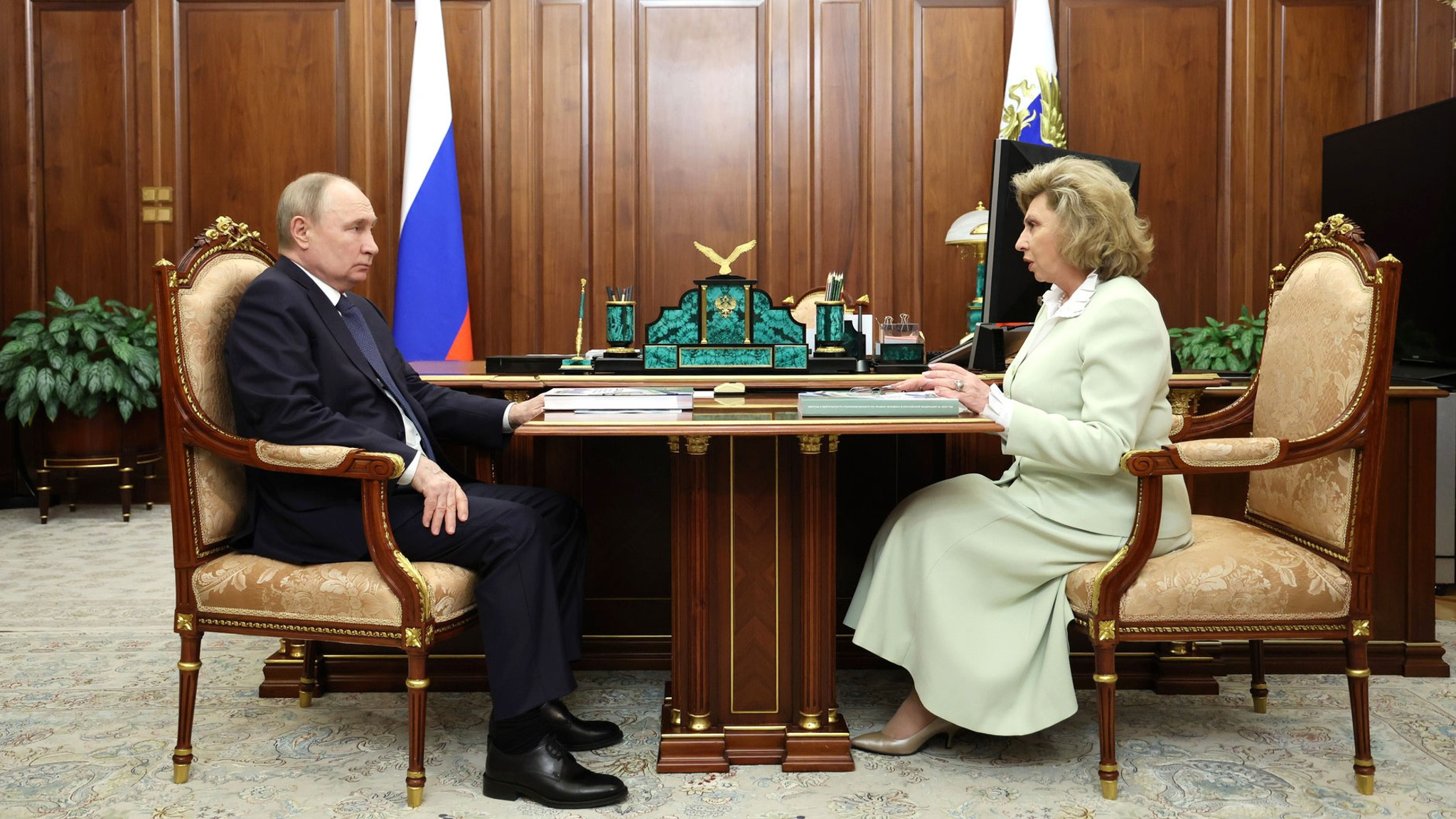 Татьяна Москалькова встретилась с президентом