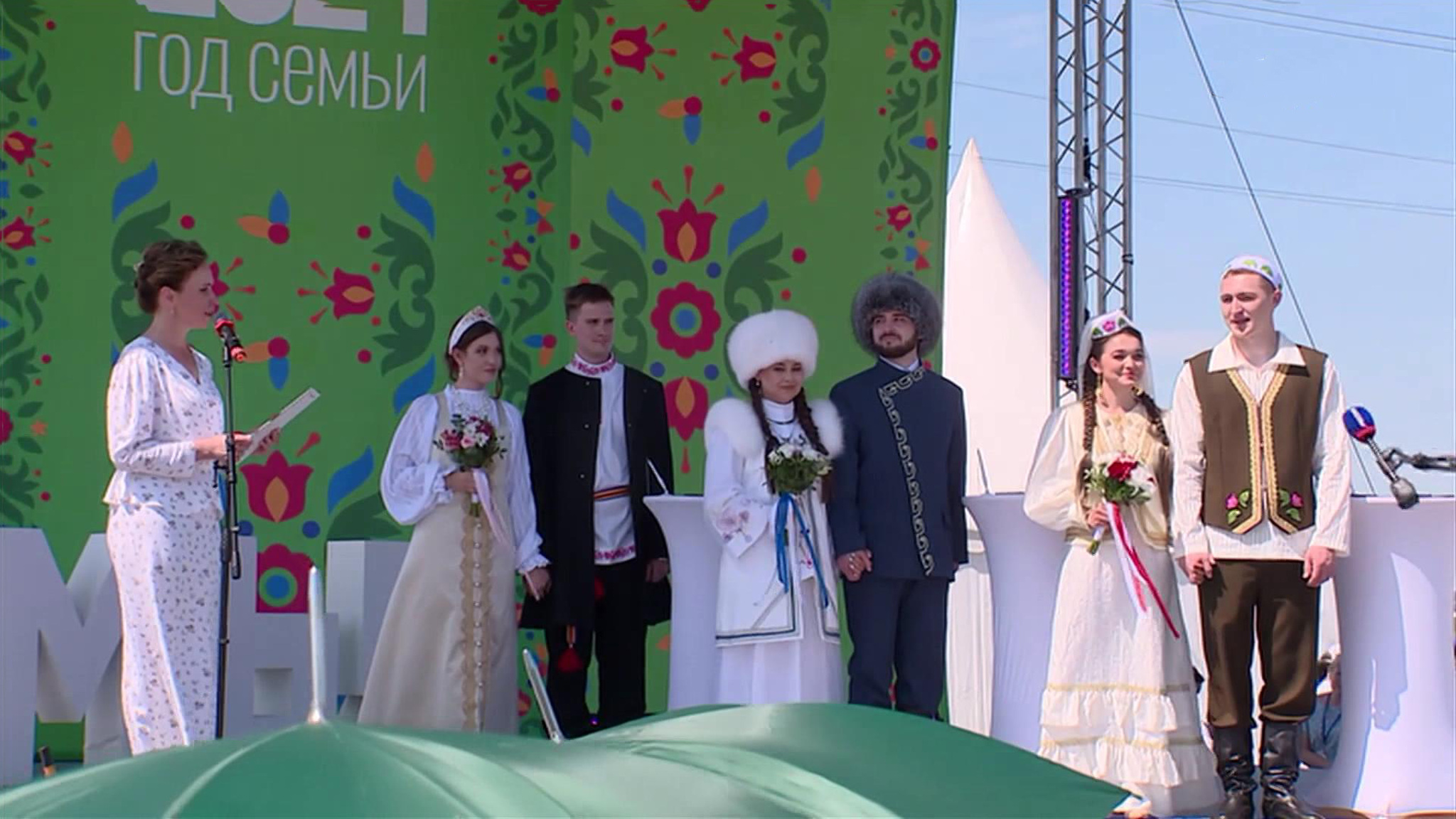В Прикамье состоялся свадебный марафон