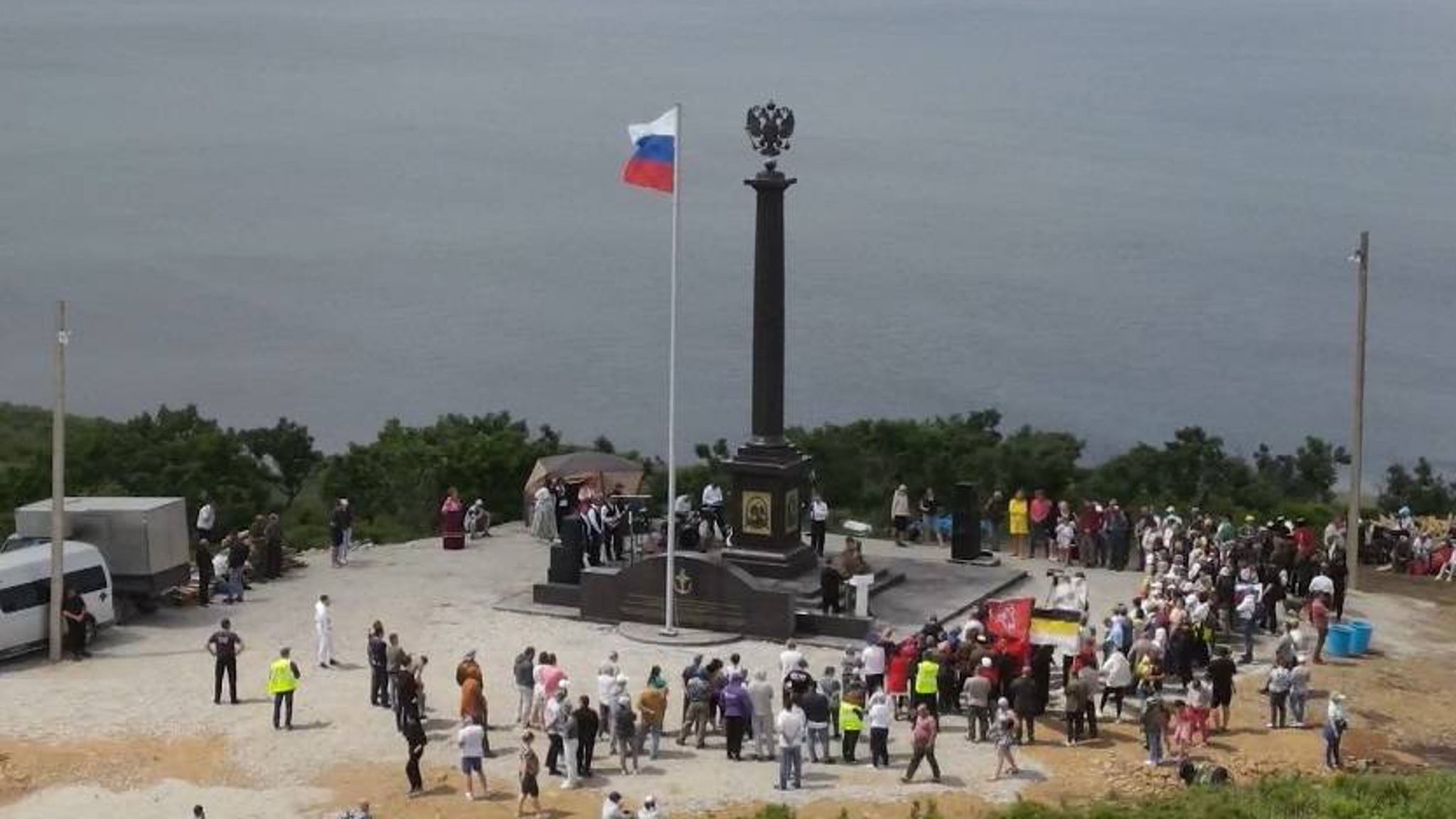 Новый мемориал открыли на стыке трех границ