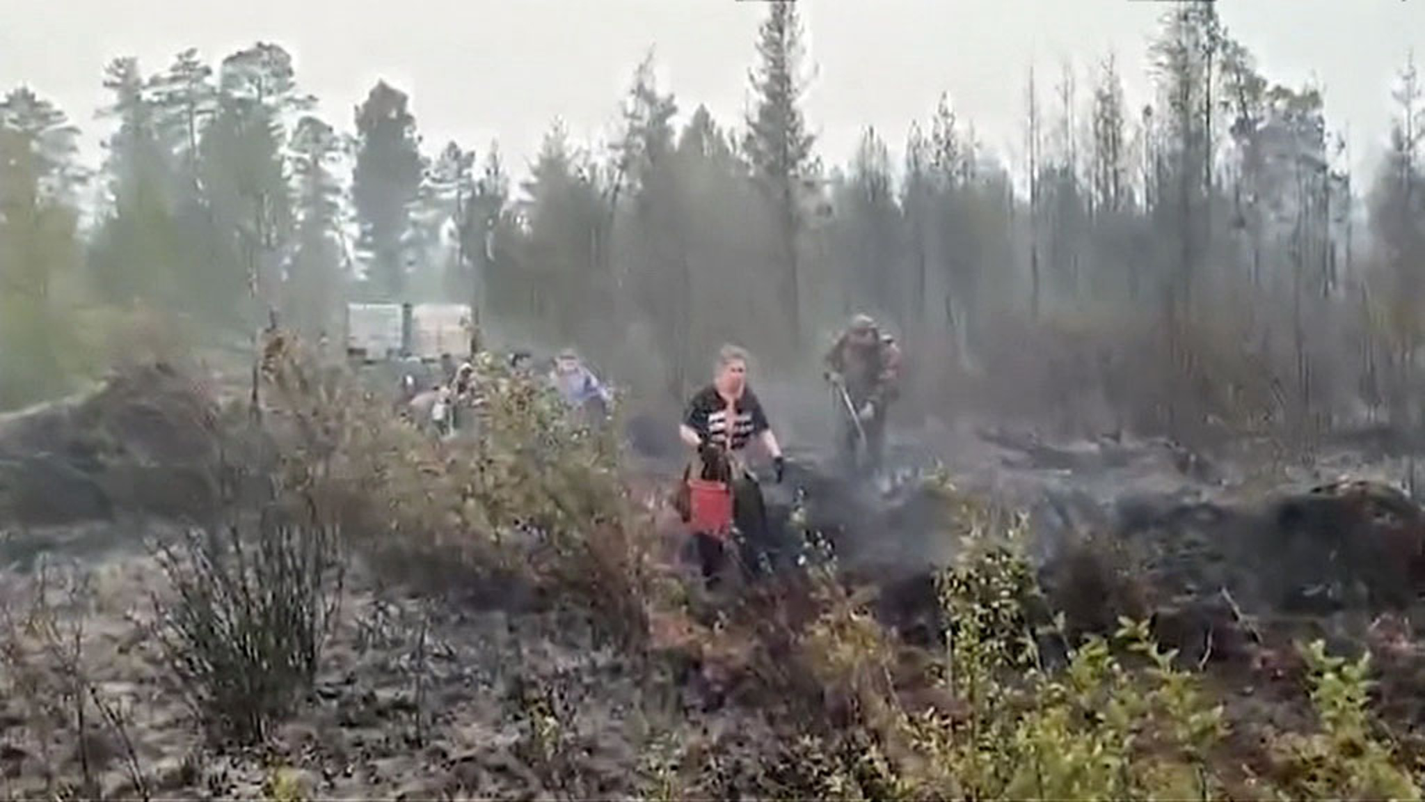 Причиной лесных пожаров в Забайкалье чаще всего становятся сухие грозы