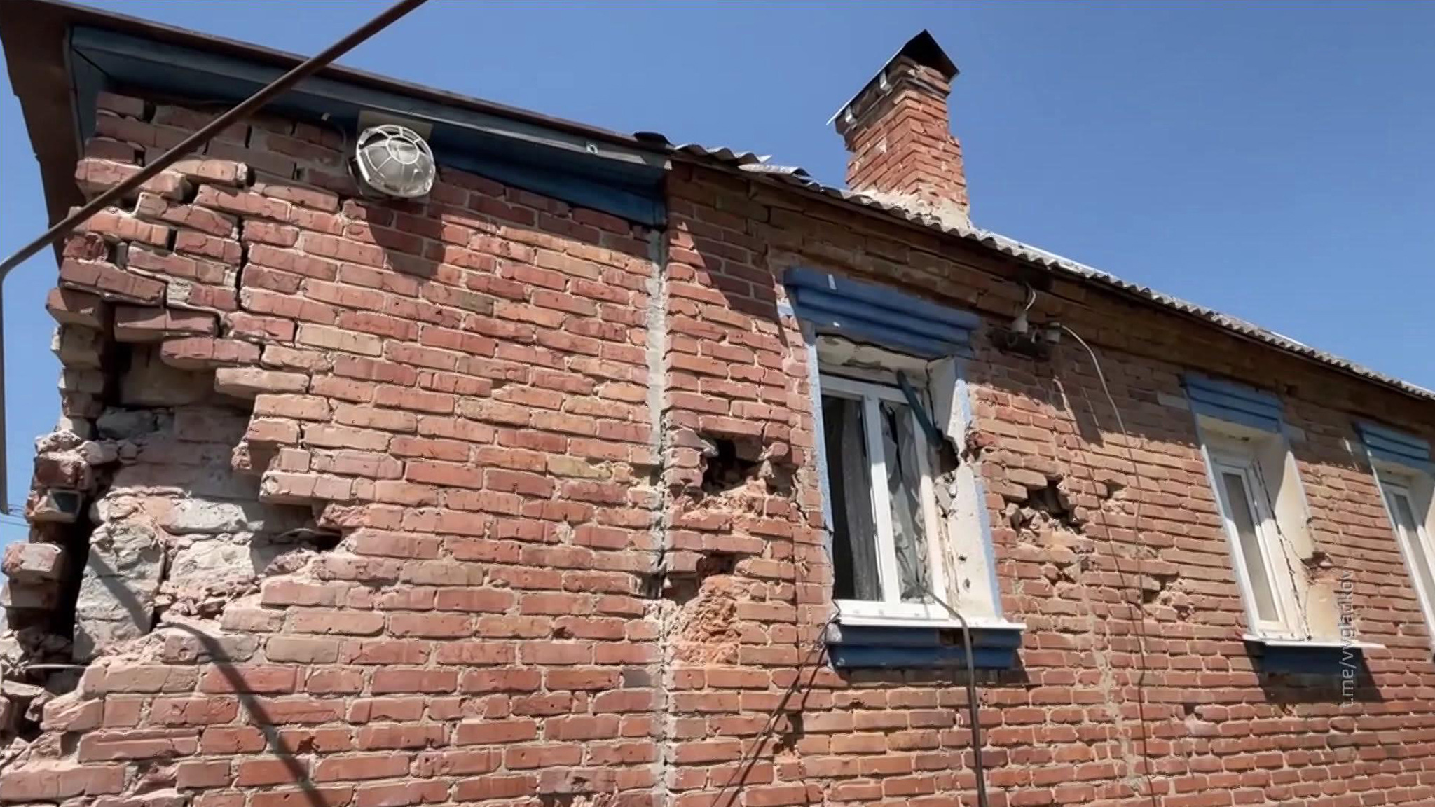 Украинские боевики обстреляли Шебекино осколочными снарядами