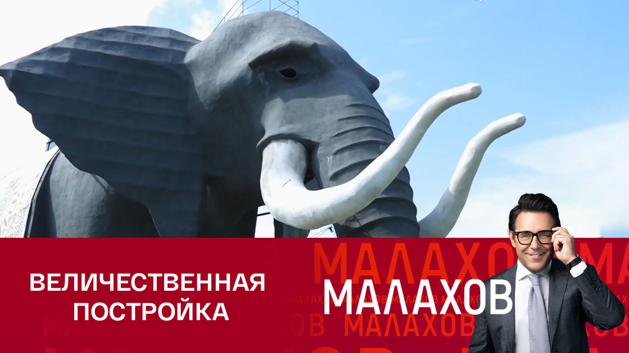 В Чехове построили необычный дом в виде слона