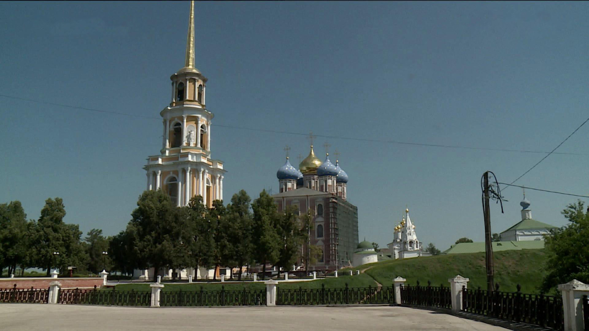В Рязани продолжается реставрация Успенского собора и Богоявленской церкви