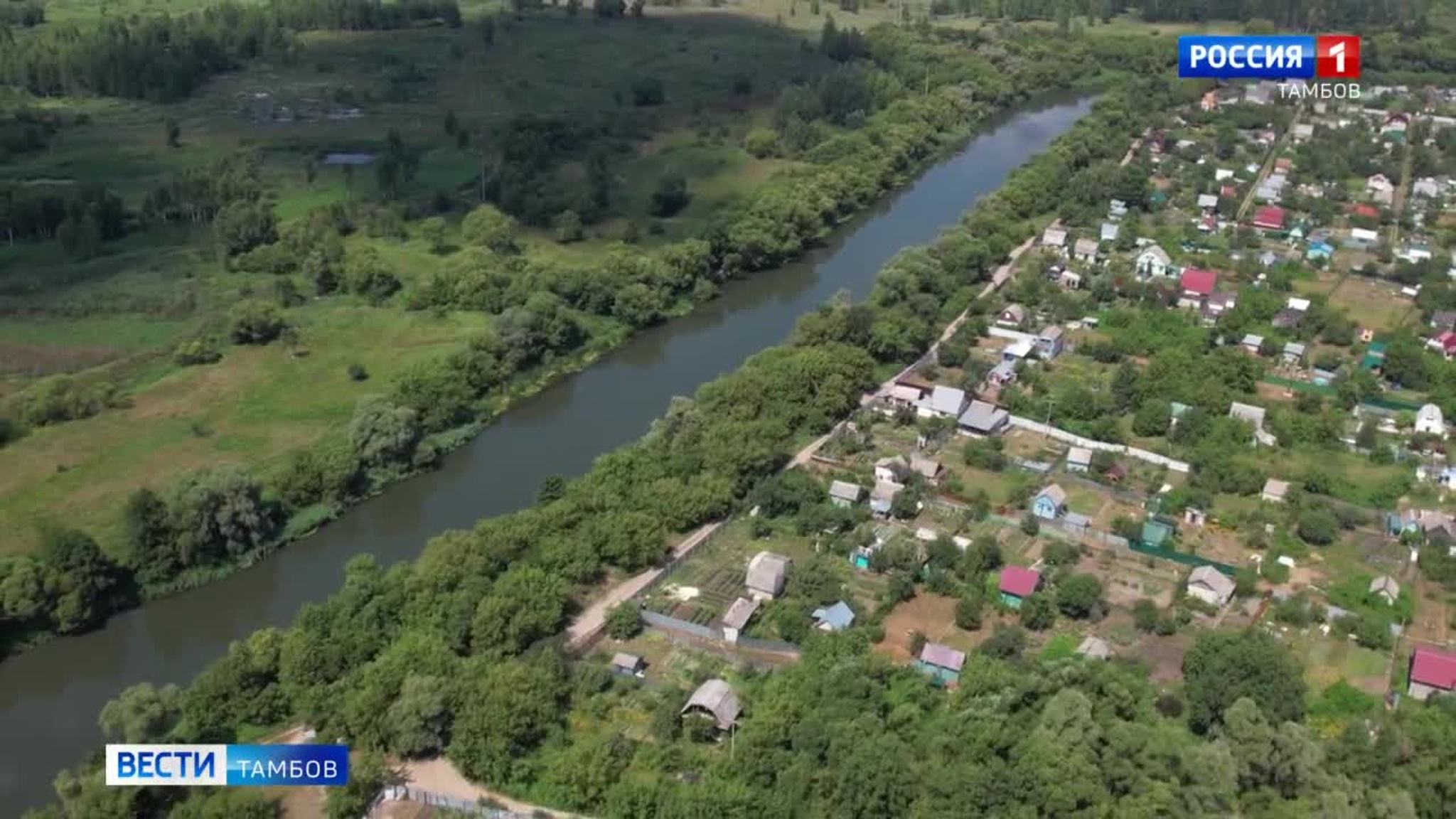 На Цне восстановят переправу на летний период, чтобы дачники могли добираться до города коротким путём