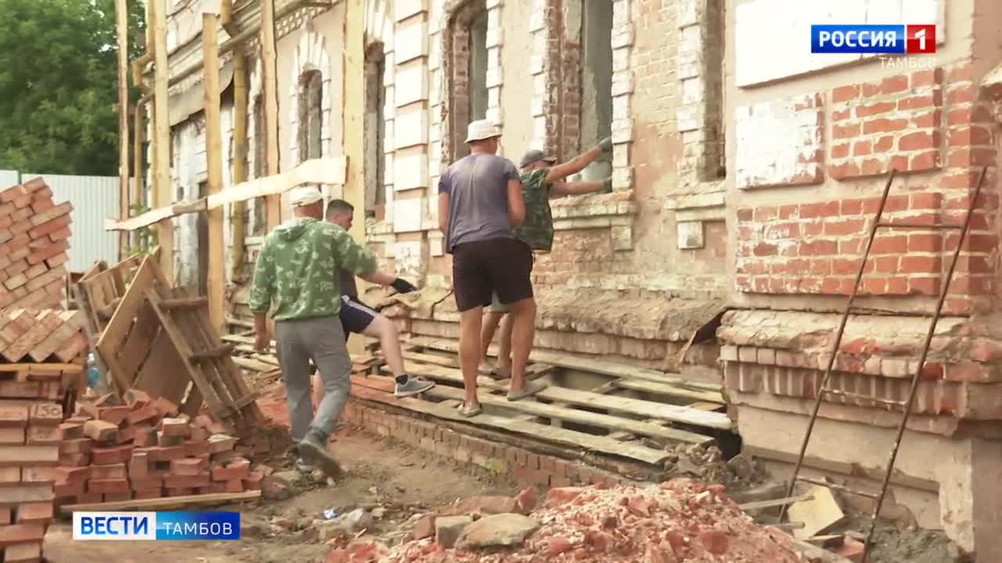 Антониевский корпус возрождается из руин