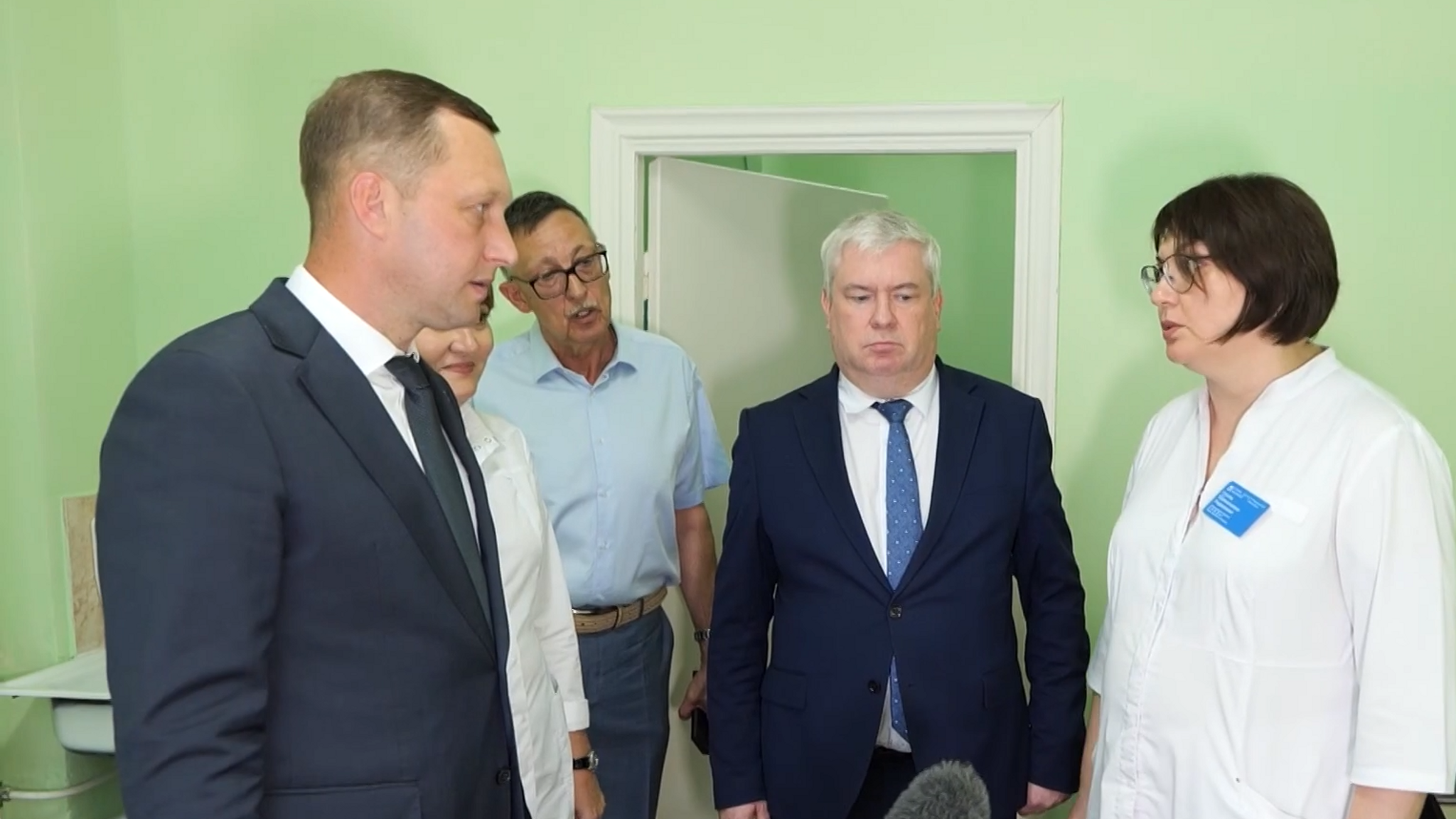 Роман Бусаргин посетил Ртищевскую районную больницу