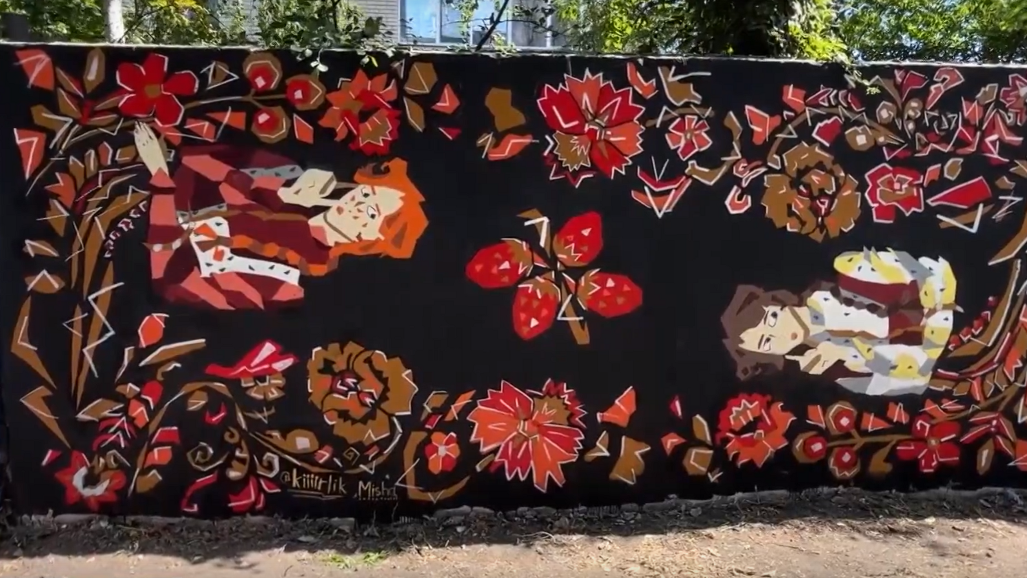 Прошел фестиваль уличного искусства "Волжский COLORit"