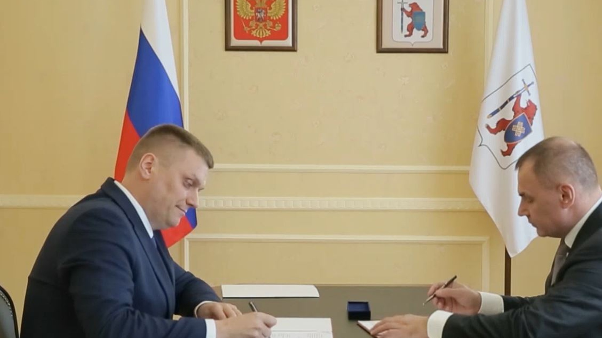 Соглашение о сотрудничестве подписали Глава Марий Эл и директор Ассоциации кластеров, технопарков и ОЭЗ России