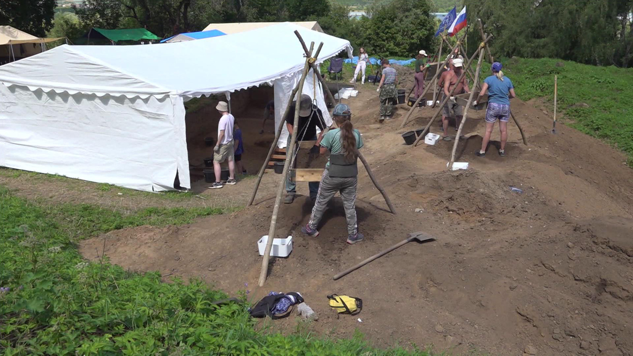 Артефакты домонгольского периода нашли археологи во время раскопок под Пущино