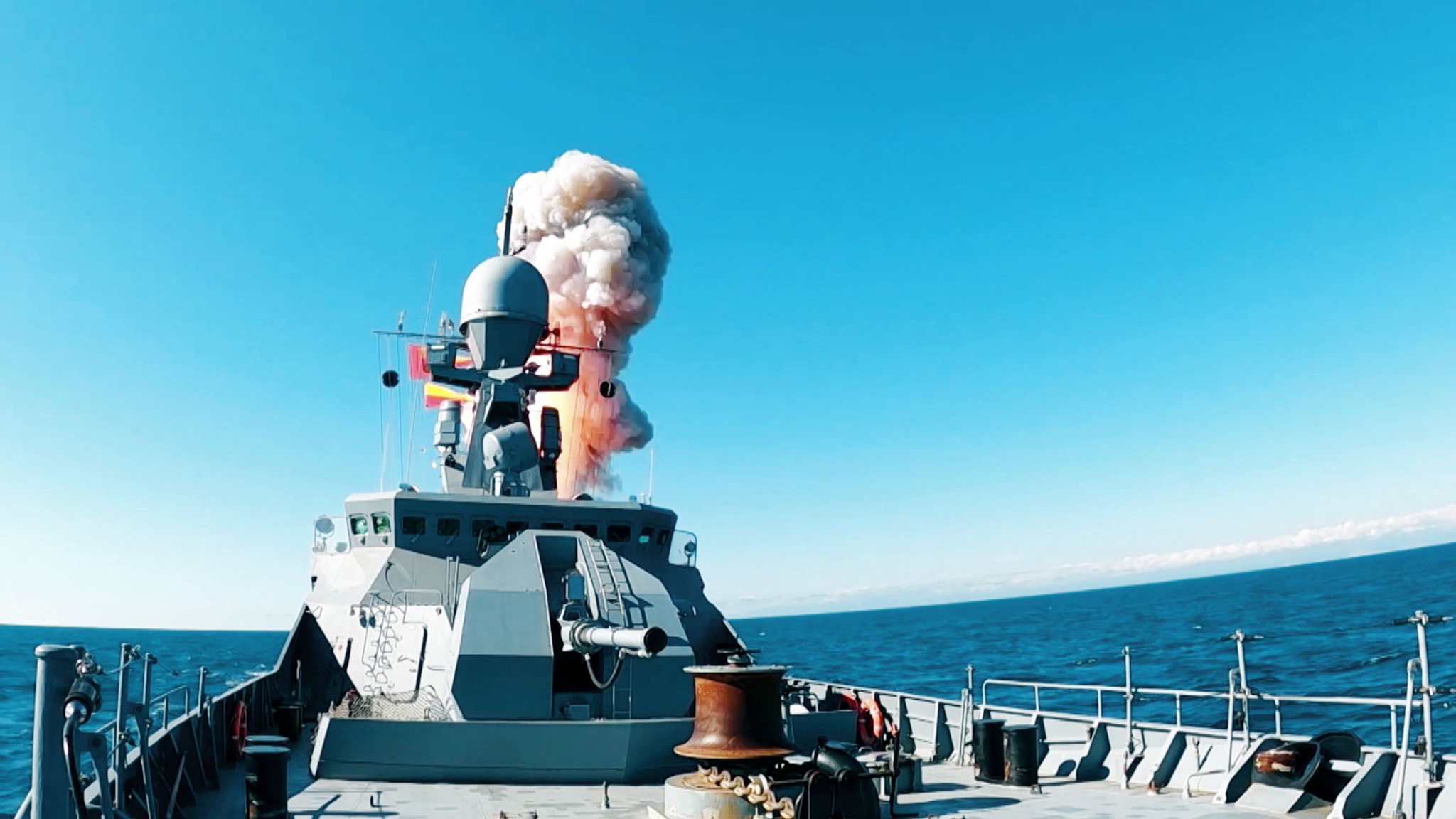 Каждая красная звезда на крышке шахты "Калибра" – успешный боевой пуск