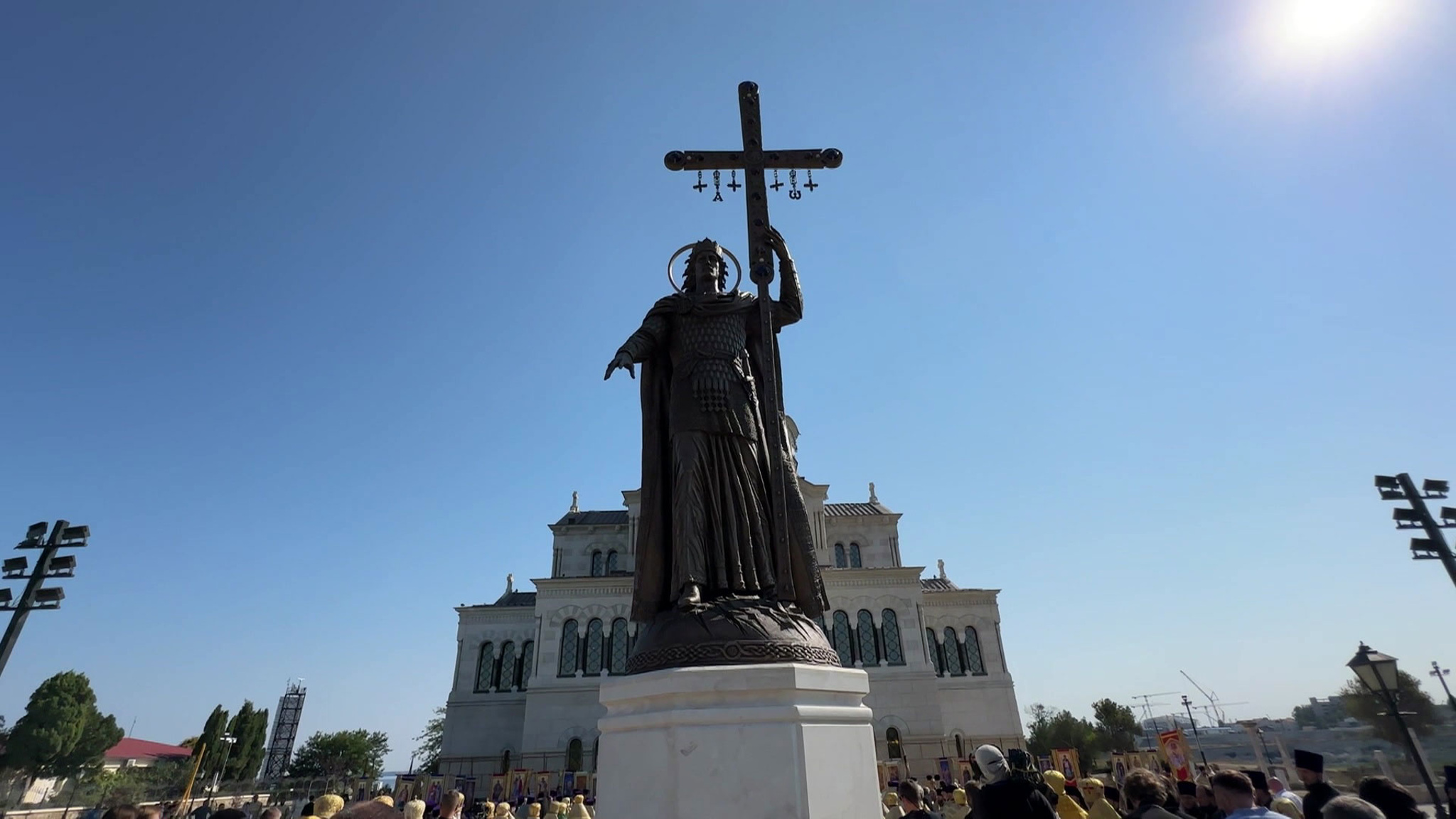 В Крыму освятили музейно-храмовый комплекс "Новый Херсонес"