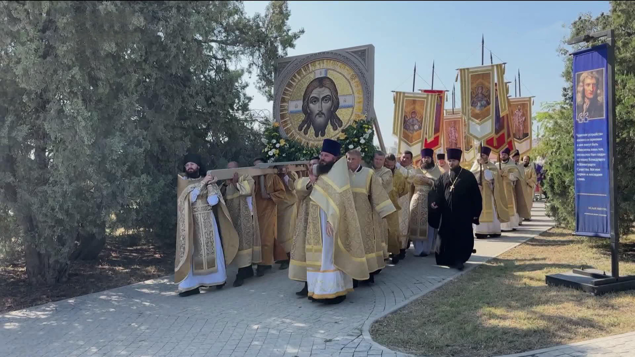В Севастополе освятили музейно-храмовый комплекс "Новый Херсонес"