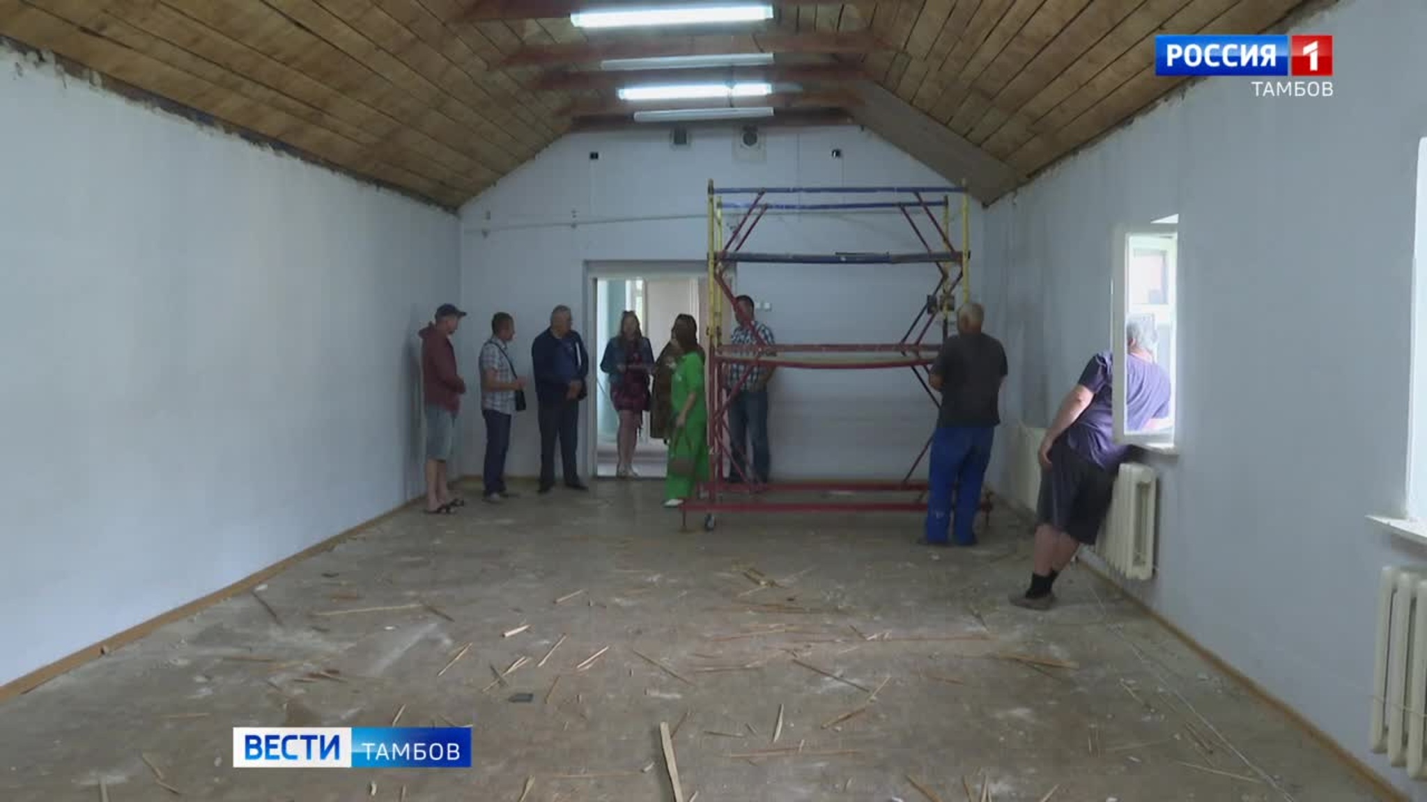 В ДХШ №1 приступили к ремонту выставочного зала
