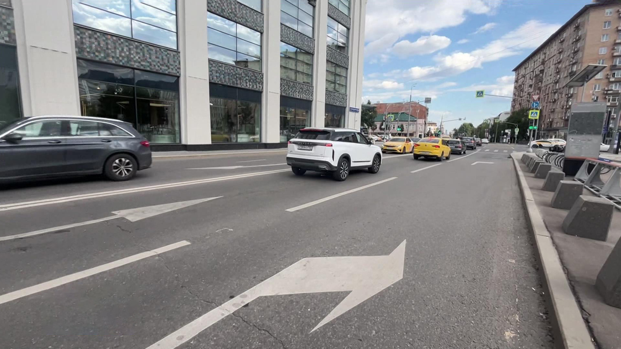 Переразметка – рабочая формула ускорения московских дорог