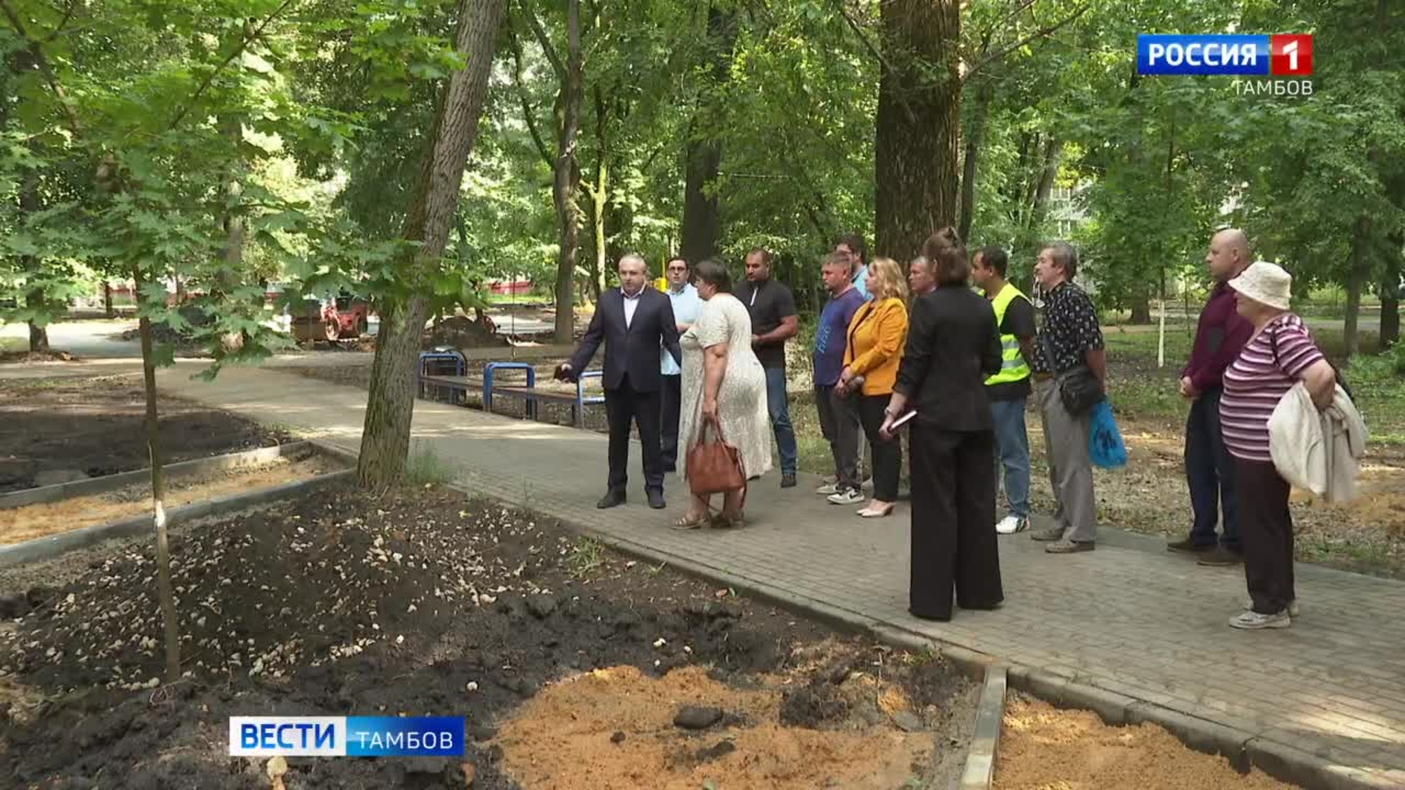 Подрядчику дали месяц на благоустройство Пионерского парка
