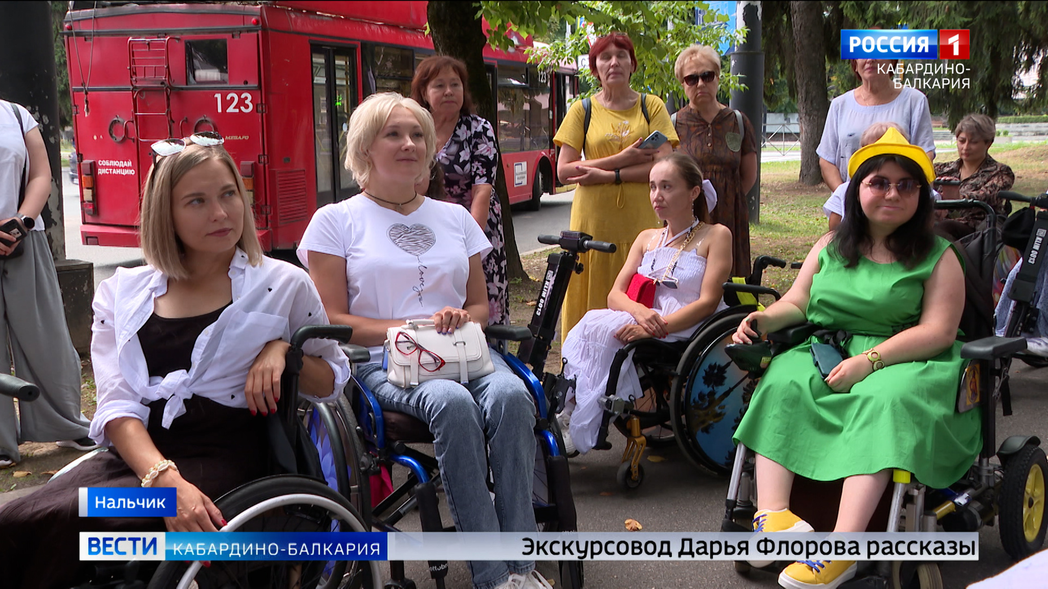 Участницы конкурса «Покорители вершин» ознакомились с историей Нальчика