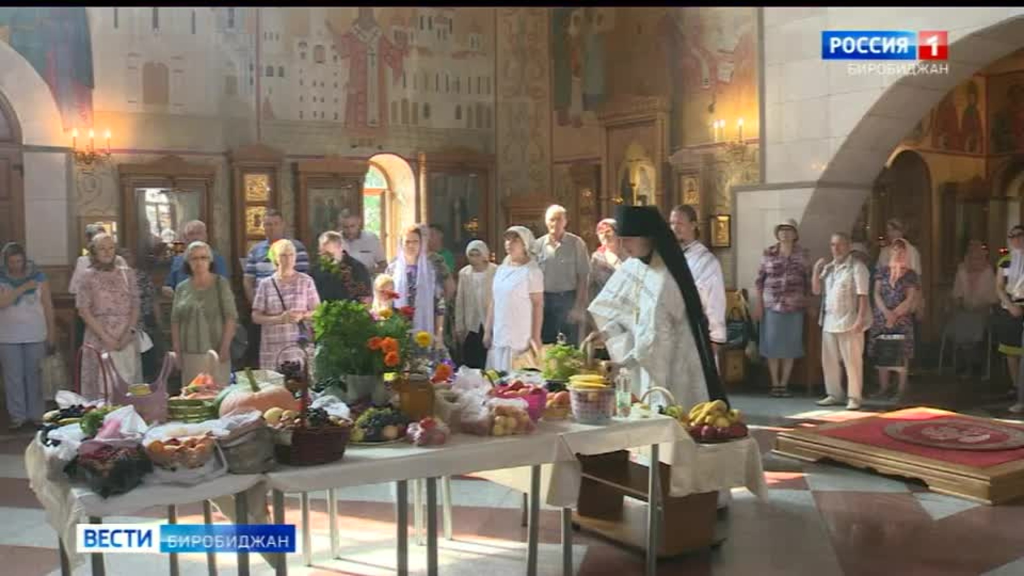 Православные верующие отметили сегодня Преображение Господне