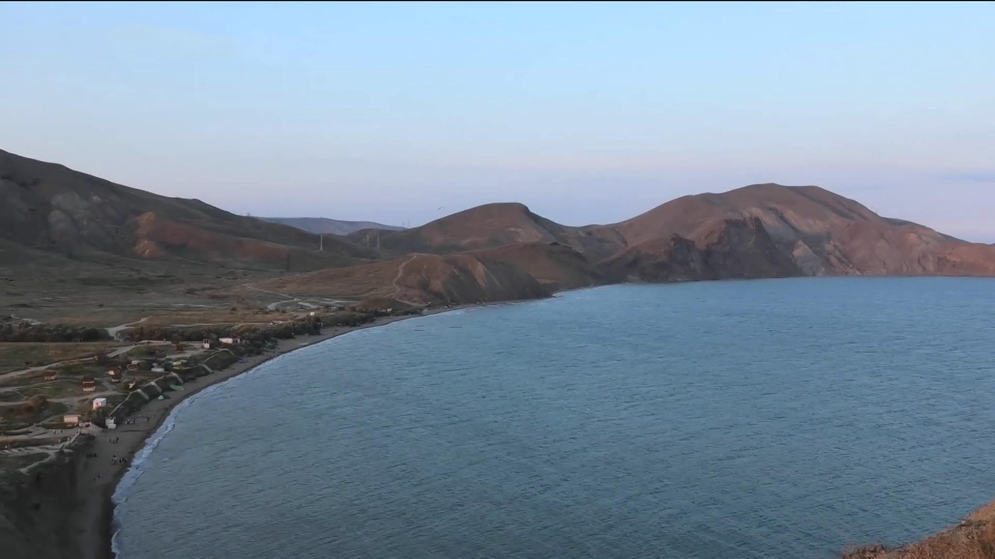 В Крыму горит парк "Тихая бухта"