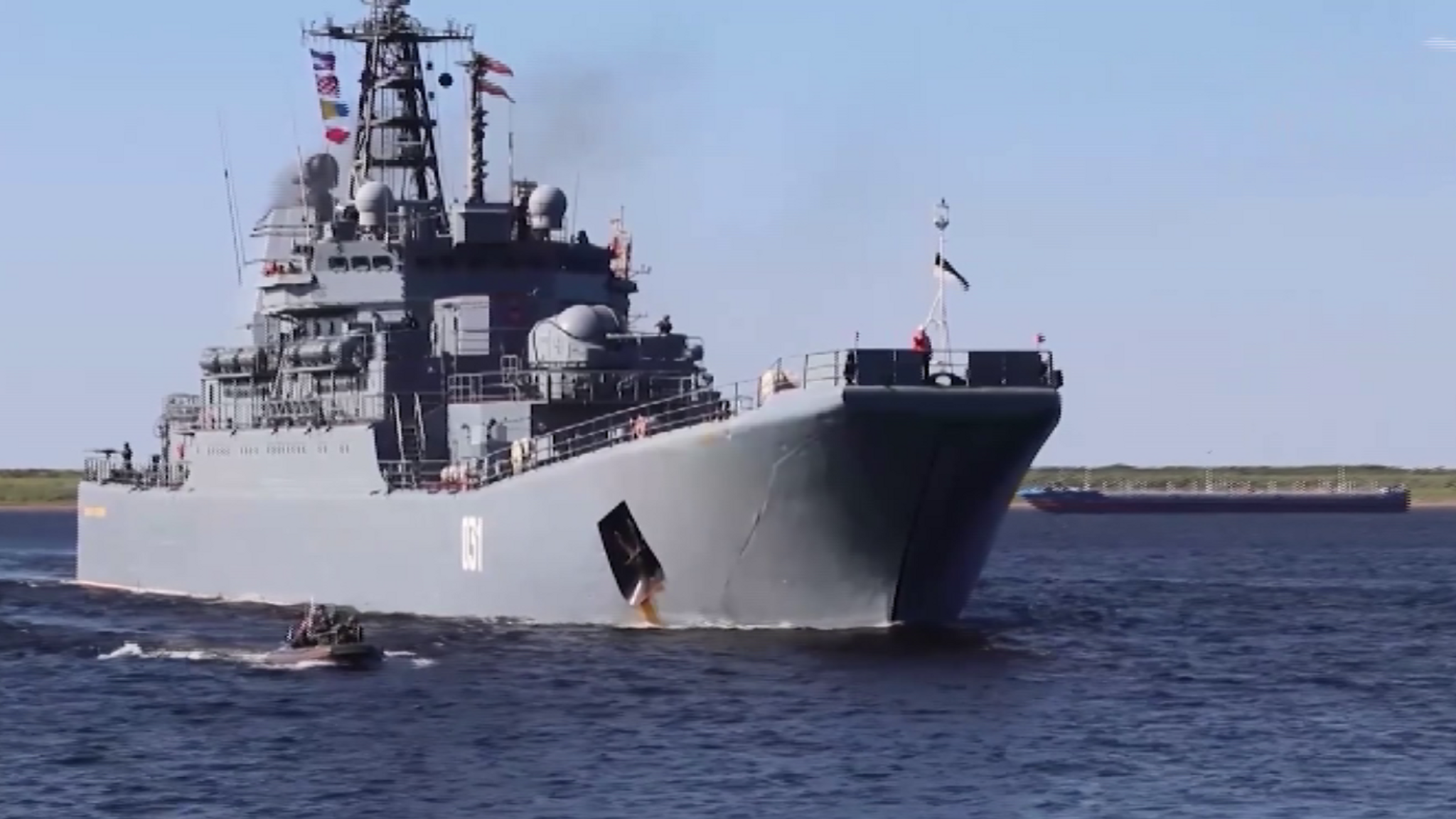 Боевые корабли Северного флота покинули Дудинку