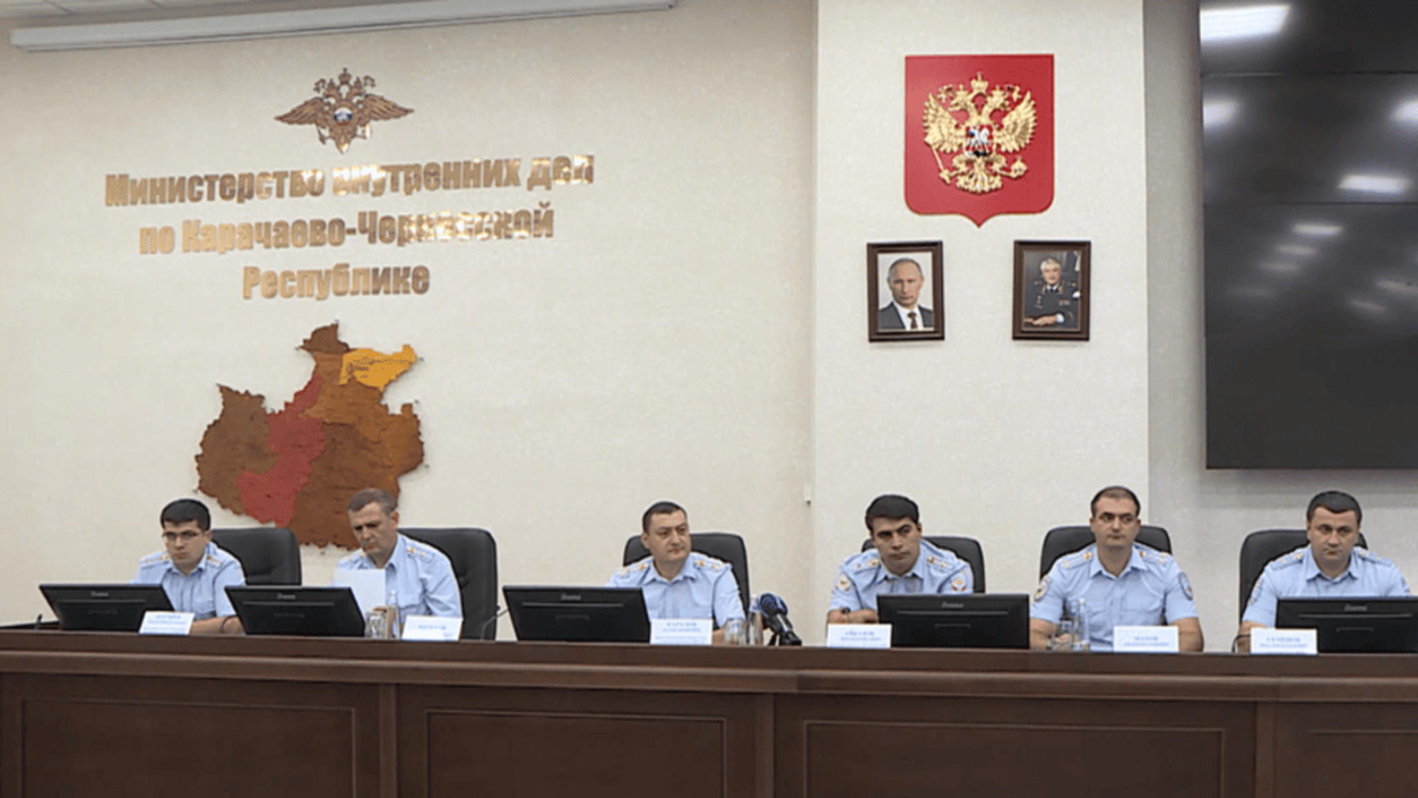 В МВД Карачаево-Черкесии подвели итоги деятельности ведомства за первое полугодие 2024 года