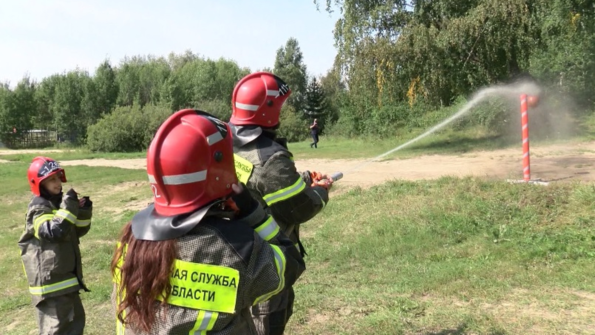 Семейные соревнования по пожарной безопасности впервые прошли в Тюмени