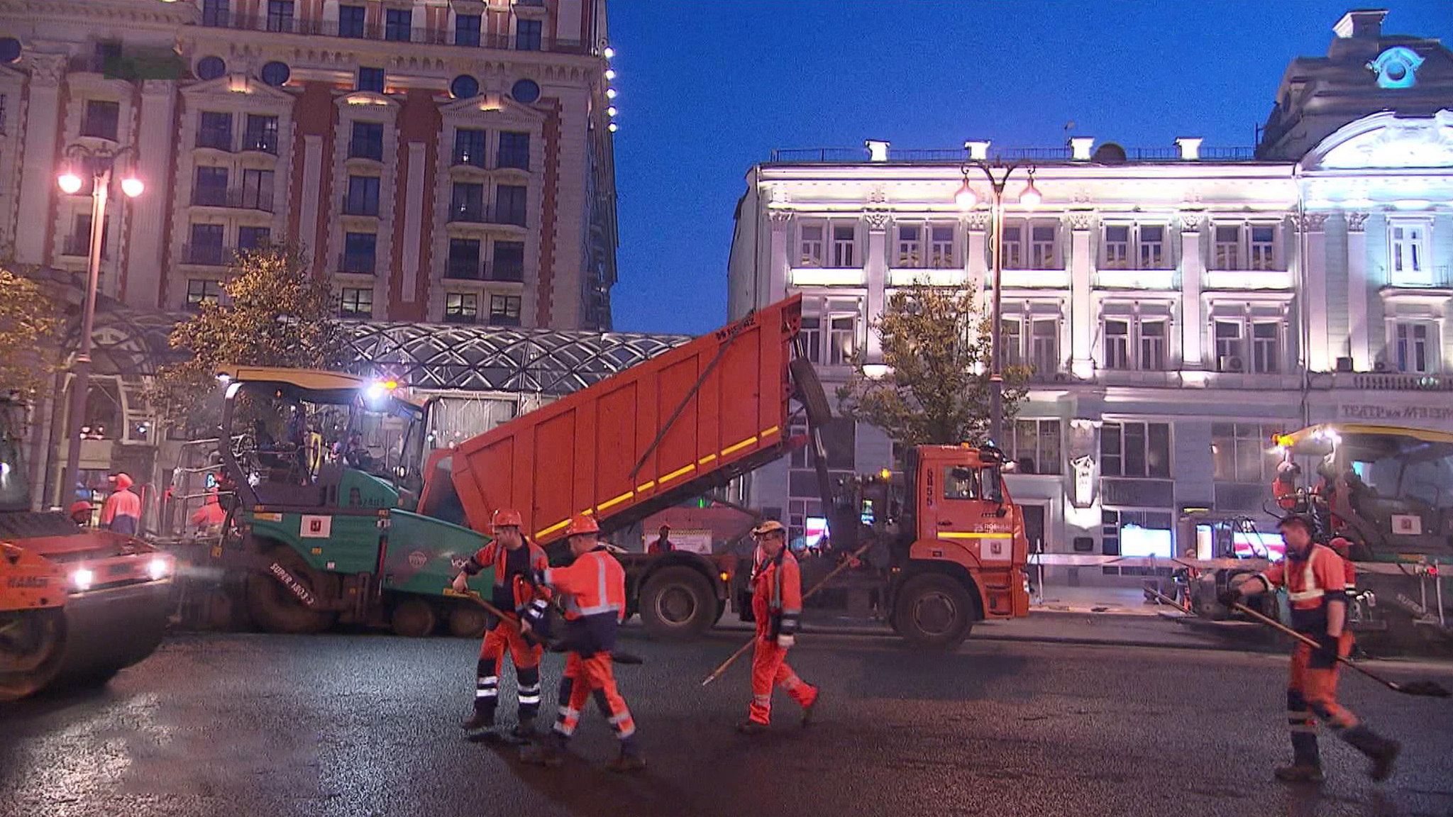 Главная улица Москвы закрывается на ремонт