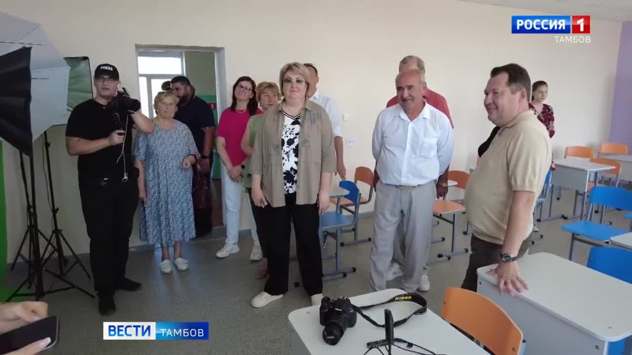Максим Егоров проверил готовность школ в Жердевке