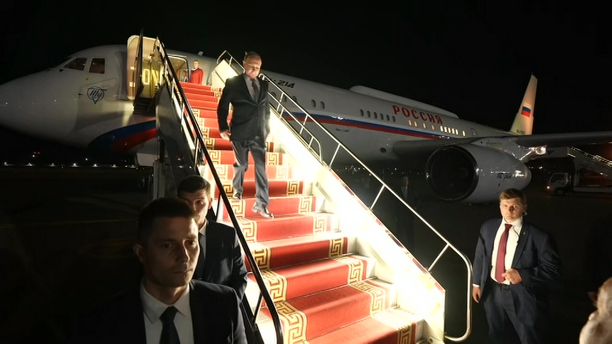 Владимир Путин прибыл в Монголию