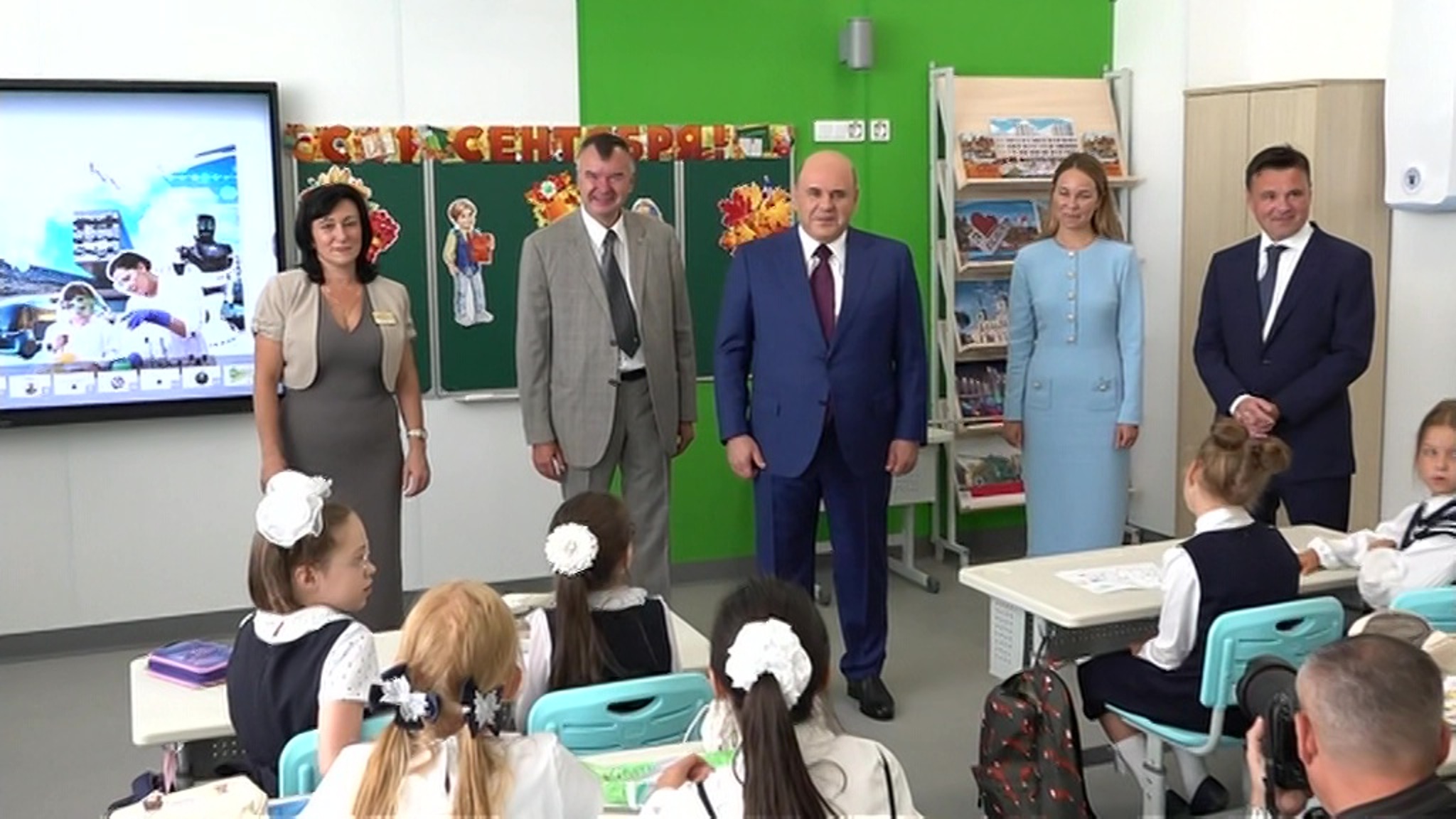 Мишустину представили новый инженерно-технический лицей в Лобне