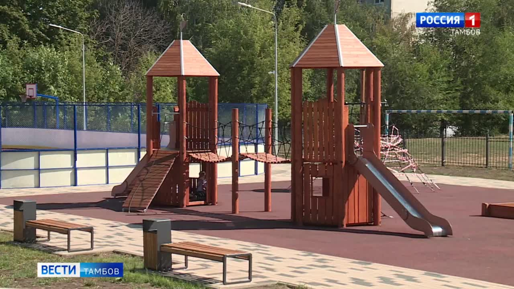 В Тамбове создали новый сквер