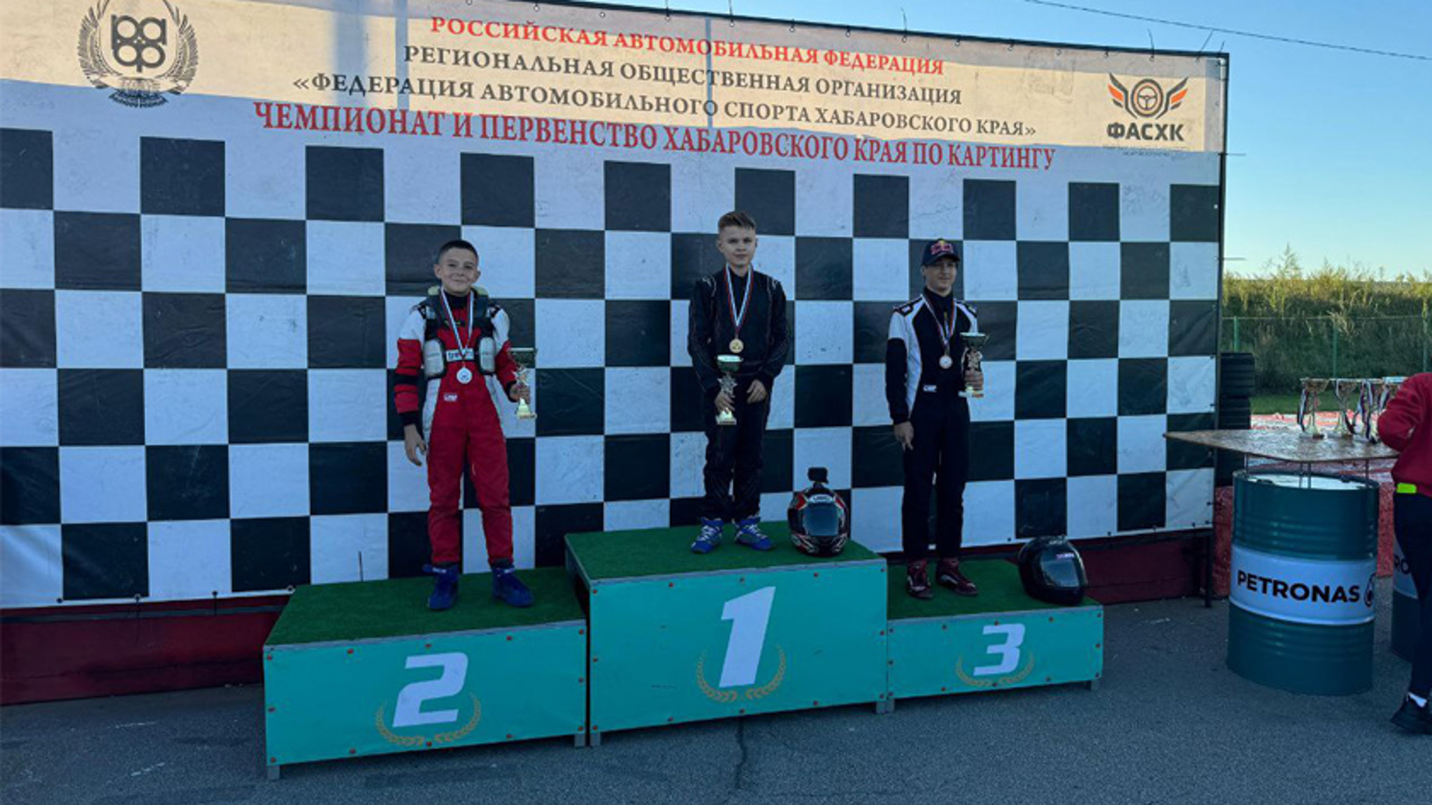 Две медали Чемпионата и Первенства Хабаровского края по картингу привезли юные амурчане