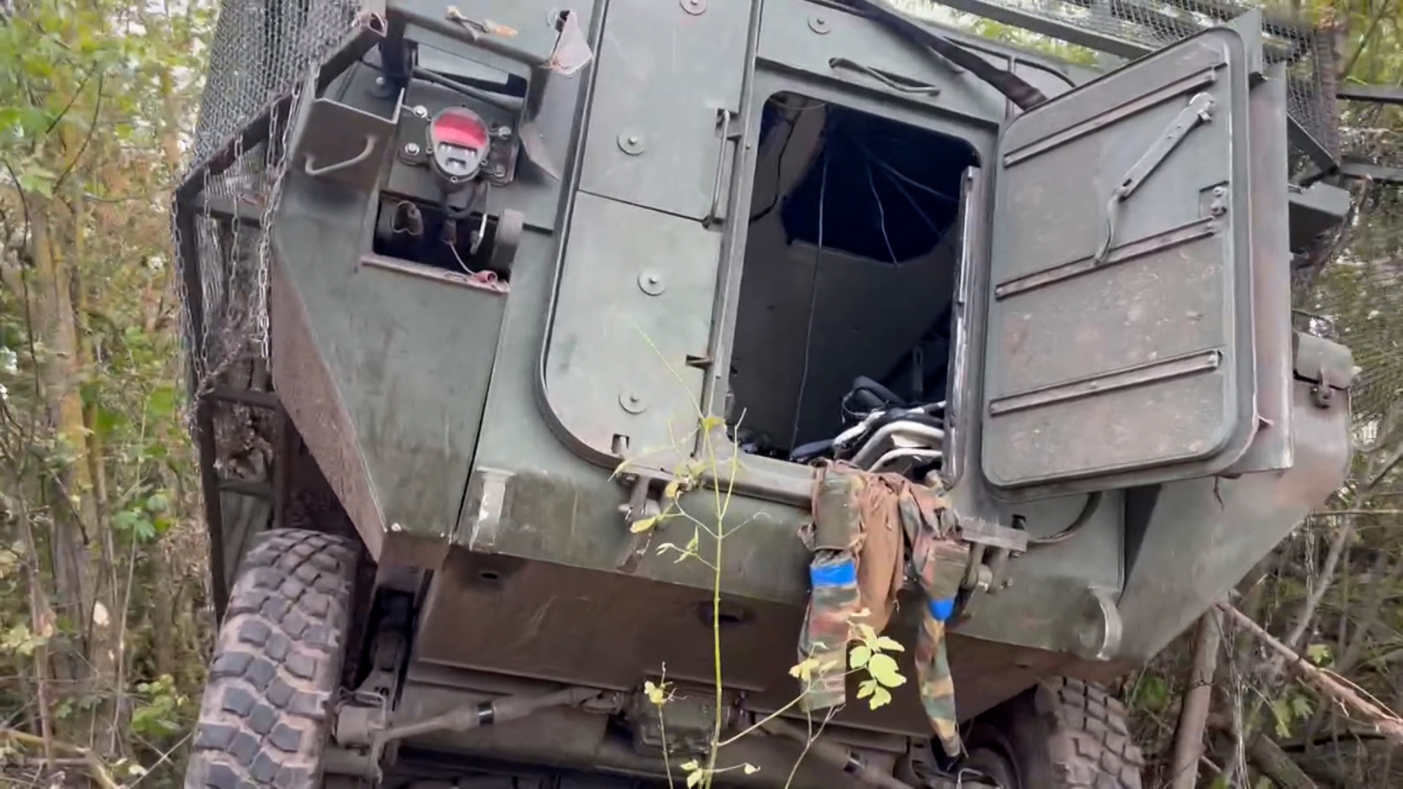 Западная техника не помогла боевикам, напавшим на Курскую область