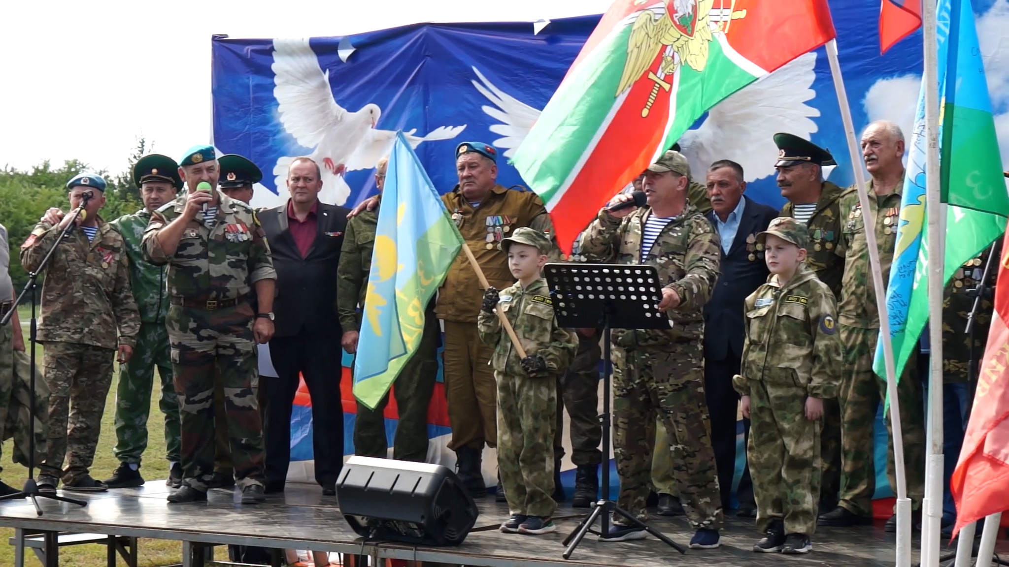 В Чердаклинском районе завершился военно-патриотический фестиваль ТОС "Зов"