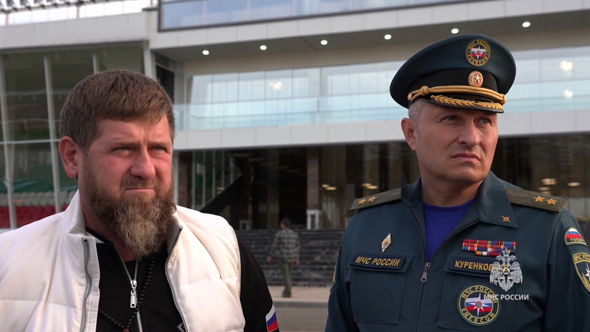 В Грозном прошла встреча Куренкова и Кадырова