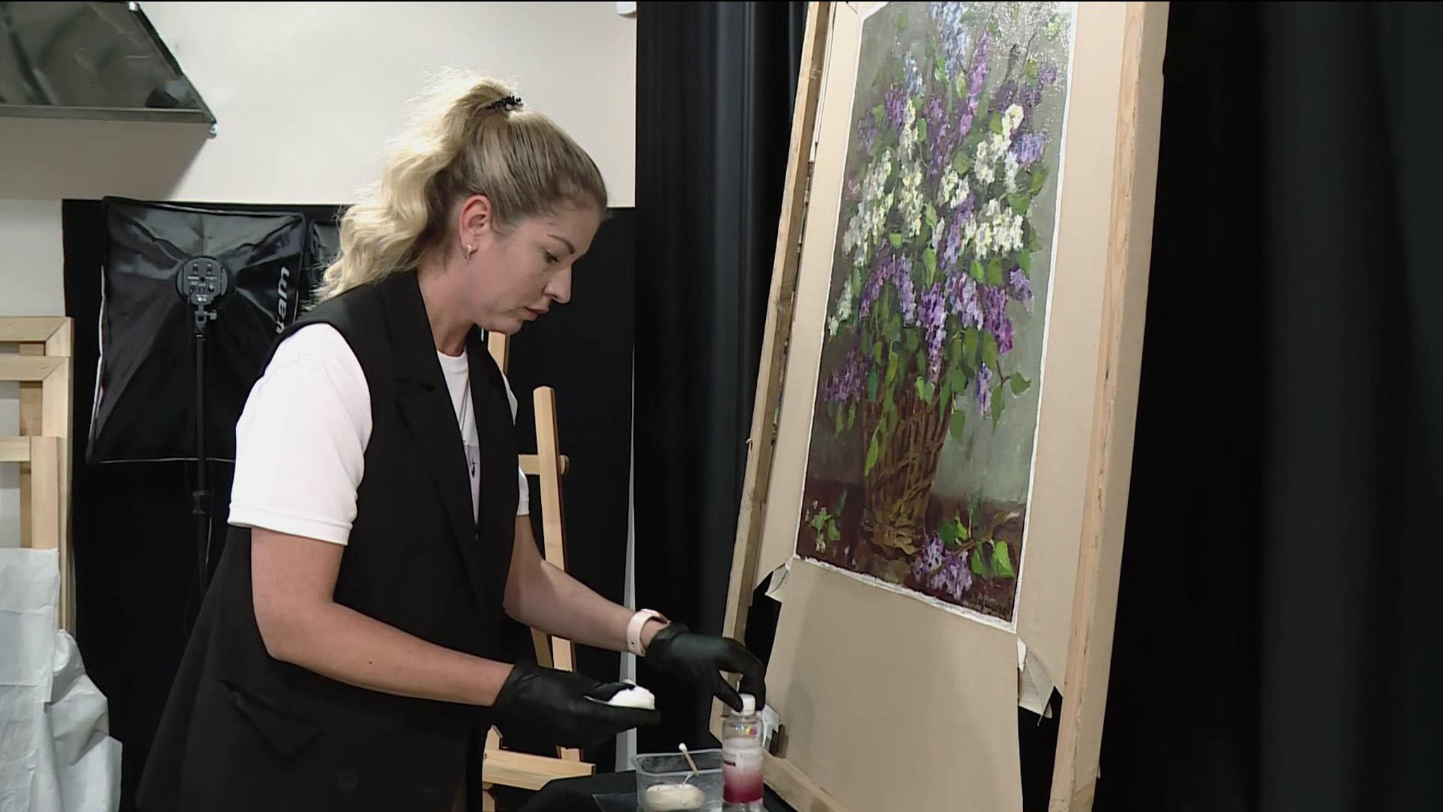 Специалисты атрибутировали "Сирень" из фонда Российской галереи искусств