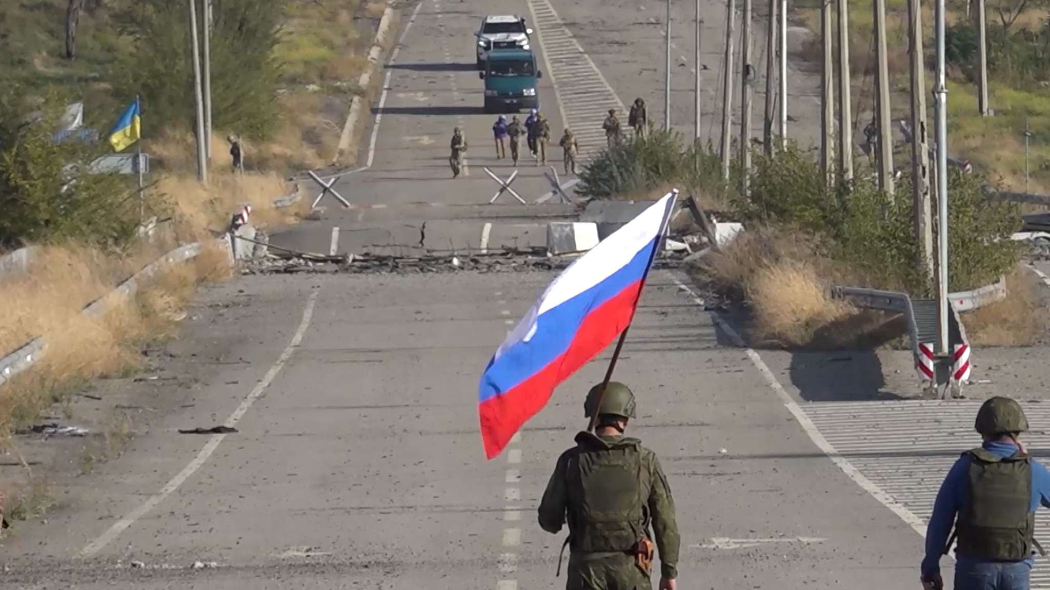 Российские военные обеспечили безопасность ротации экспертов МАГАТЭ на ЗАЭС