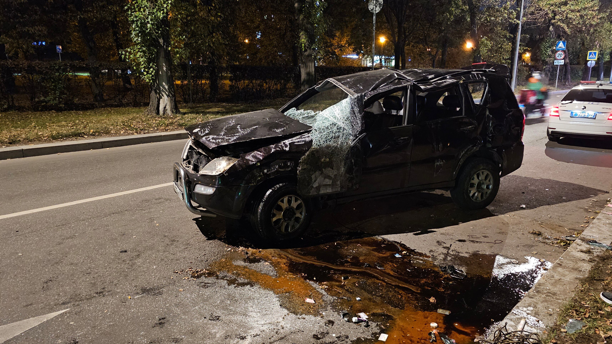 Нетрезвые школьники устроили ДТП на востоке Москвы